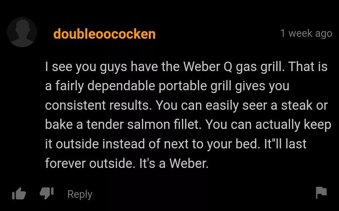 Weber grill