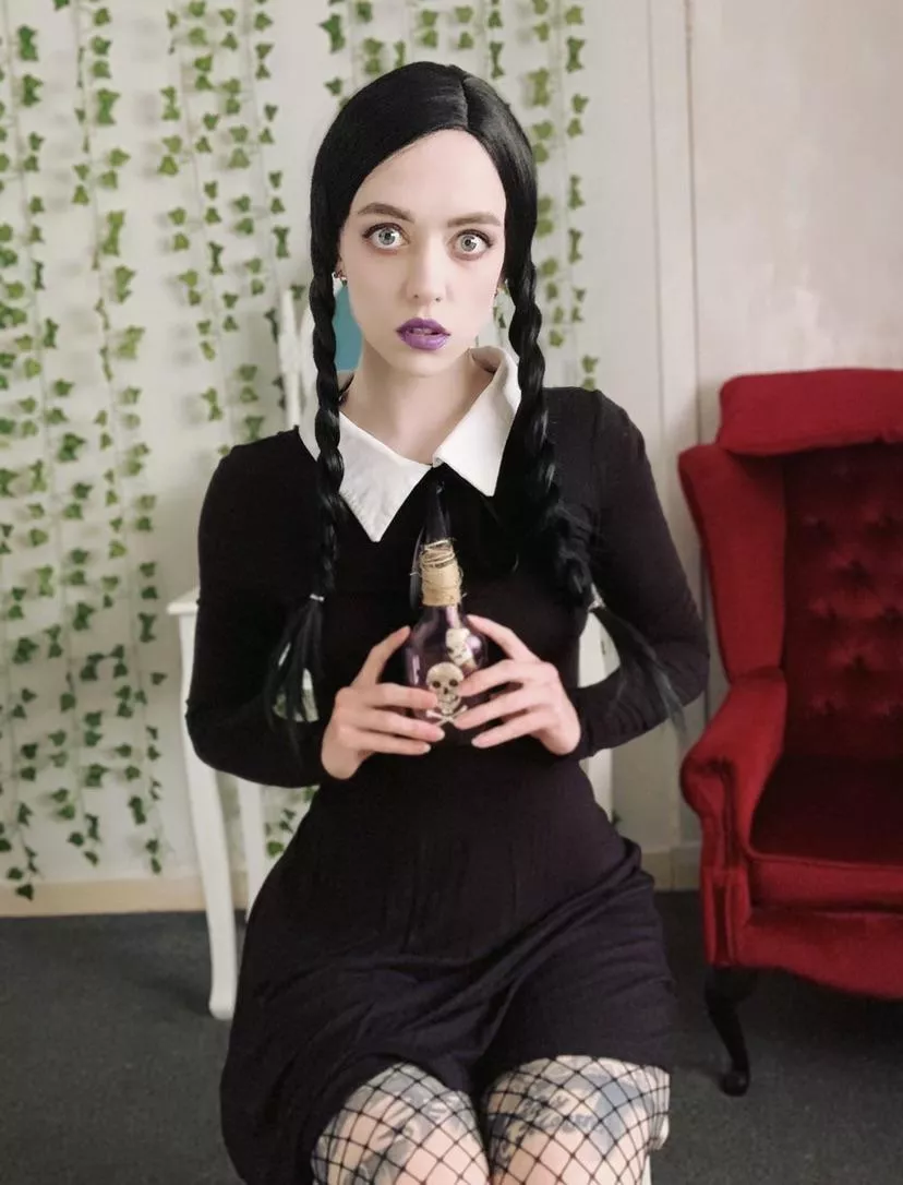 Wednesday Addams by highlandbunny