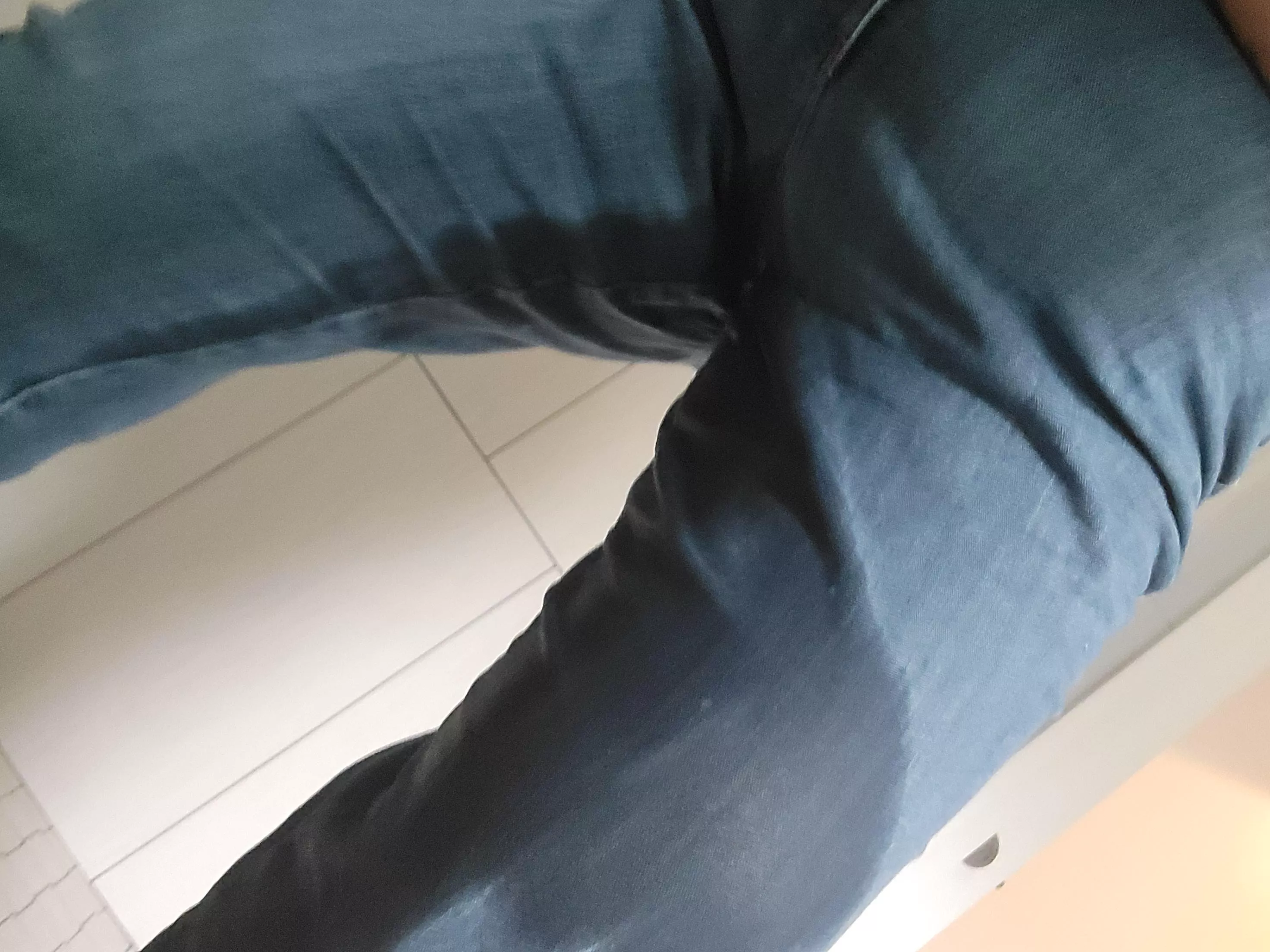 wet and warm in my jeans!