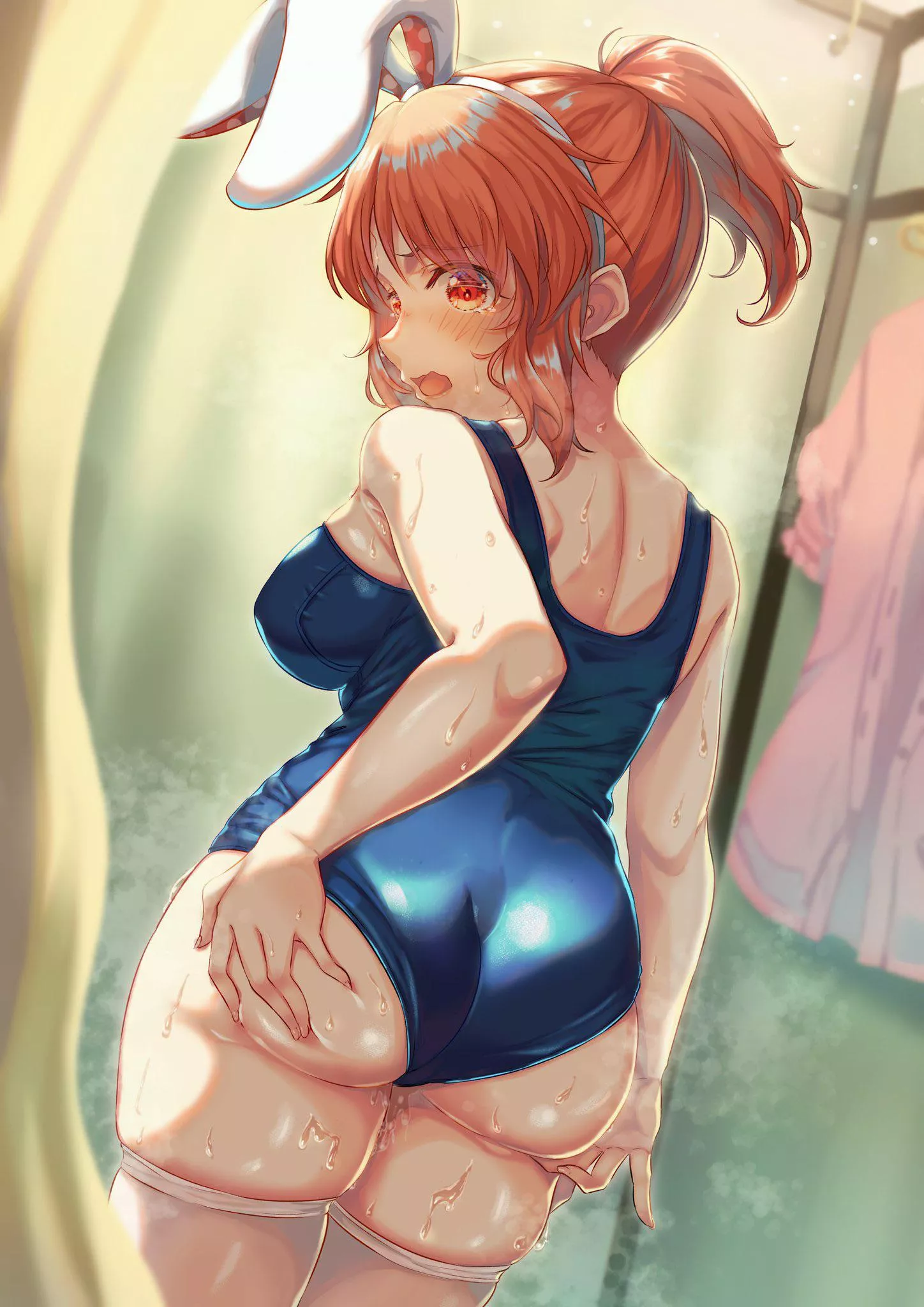 Wet Bunny Swimsuit (Katsusandoc)