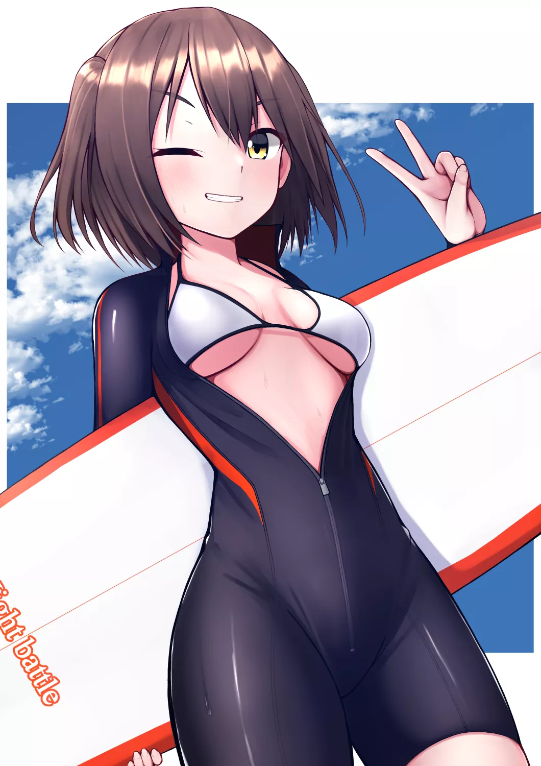 Wetsuit Sendai ( Tiemu) [Kantai Collection]