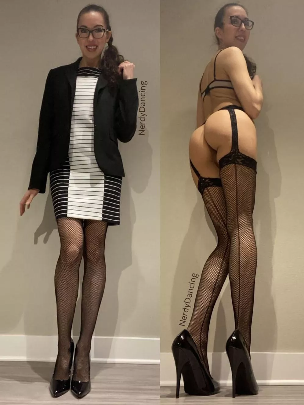 What a 5â€™10â€ lady wears under the business clothes (42)[F]