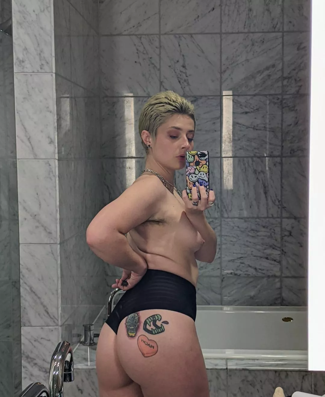 what do you think of my booty tattoos?