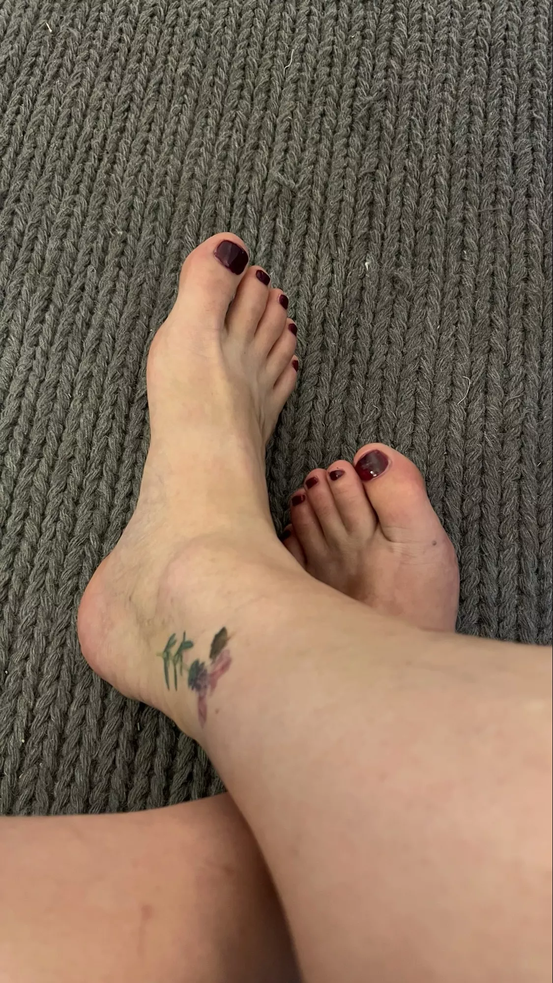 What do you think of my feet?