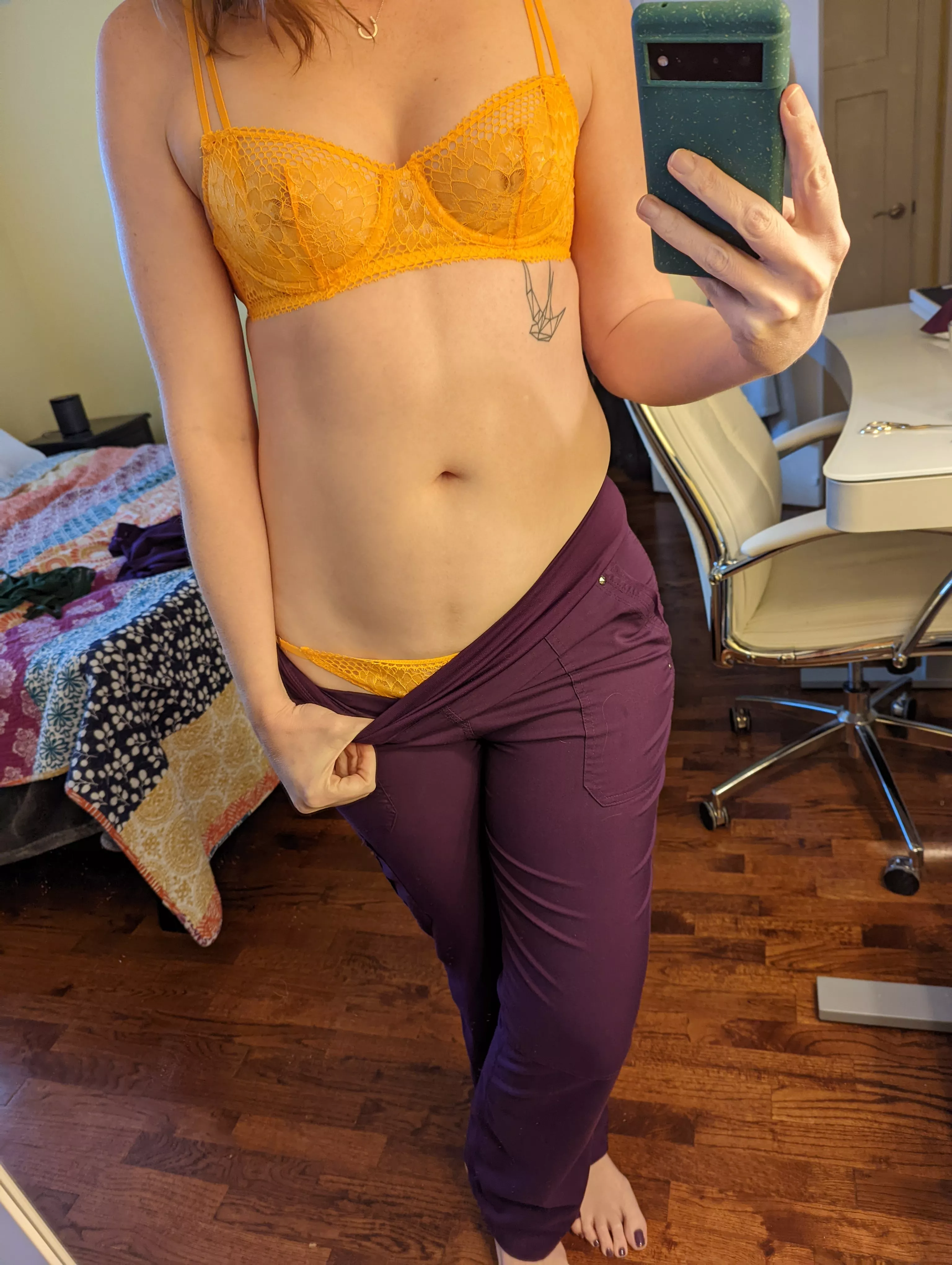 What do you think of this orange set?