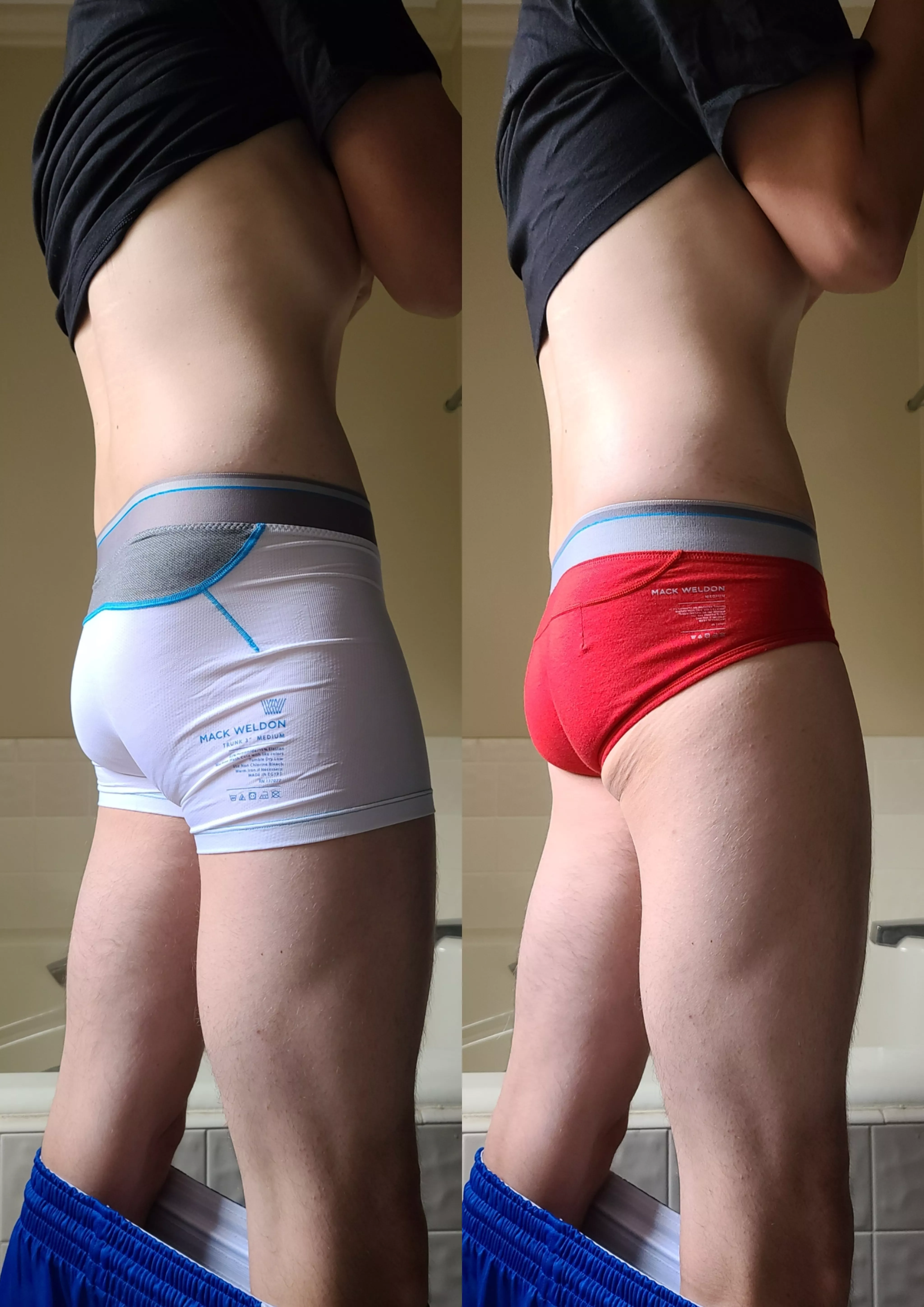 What looks better on my butt?