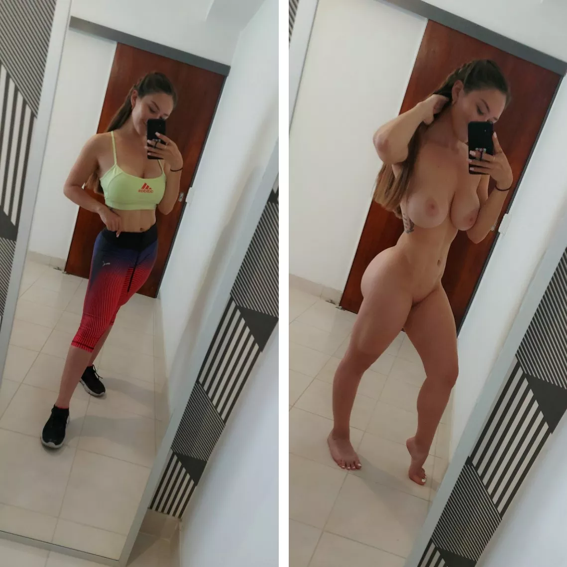 What my gymmates see VS what you see