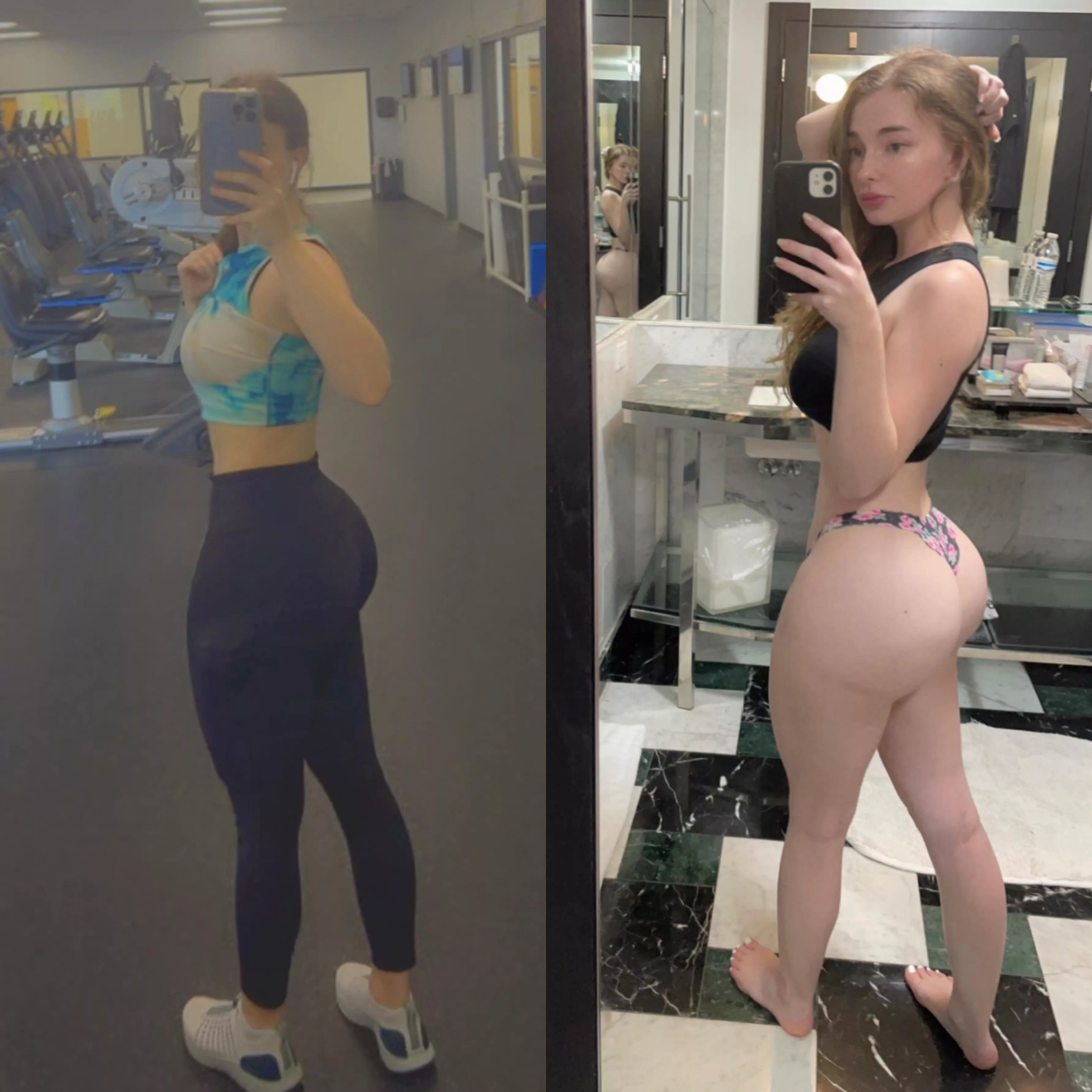 What the gym sees Vs what Reddit sees 😜