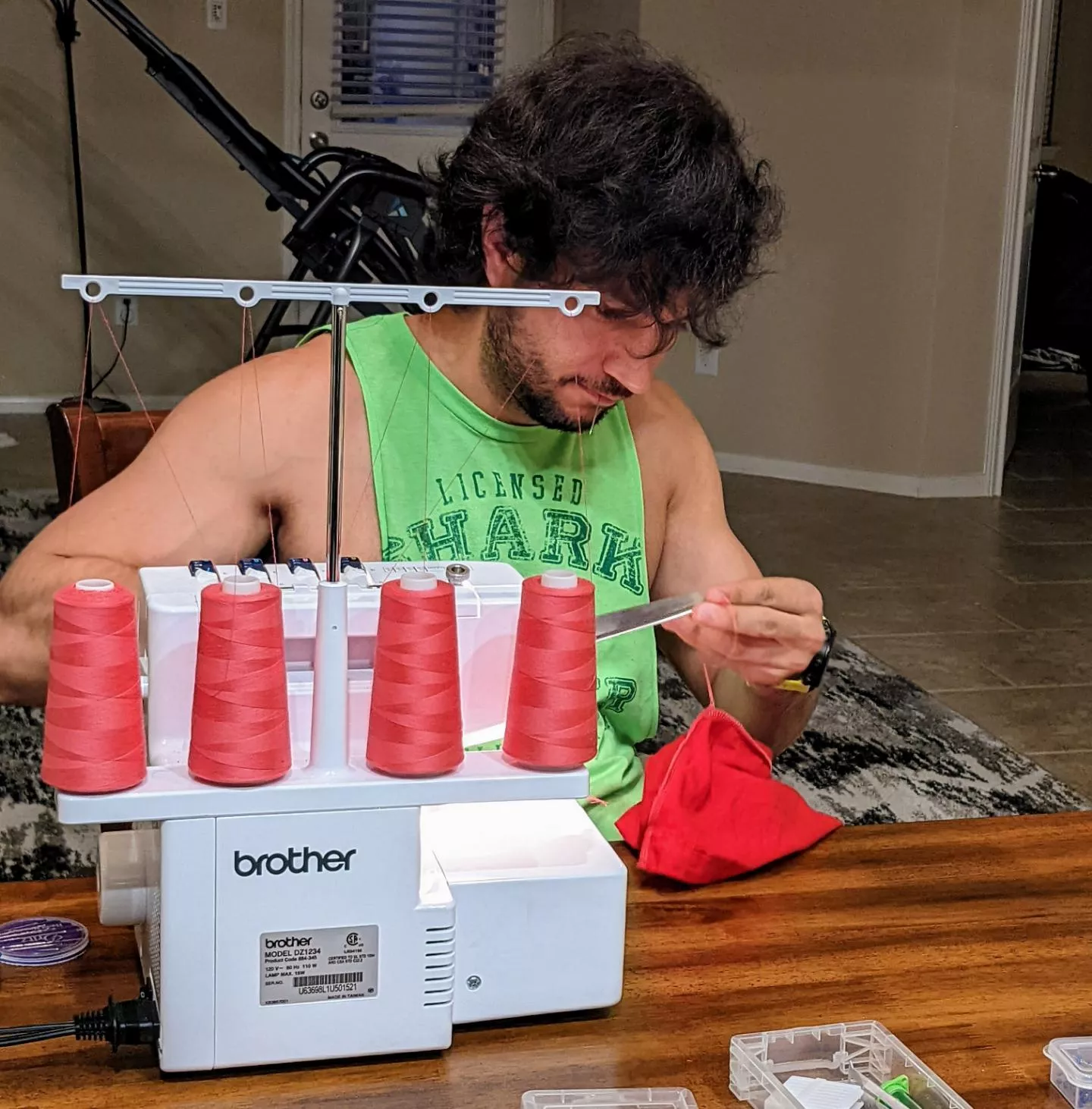 What's more mild than a gay bro sewing?