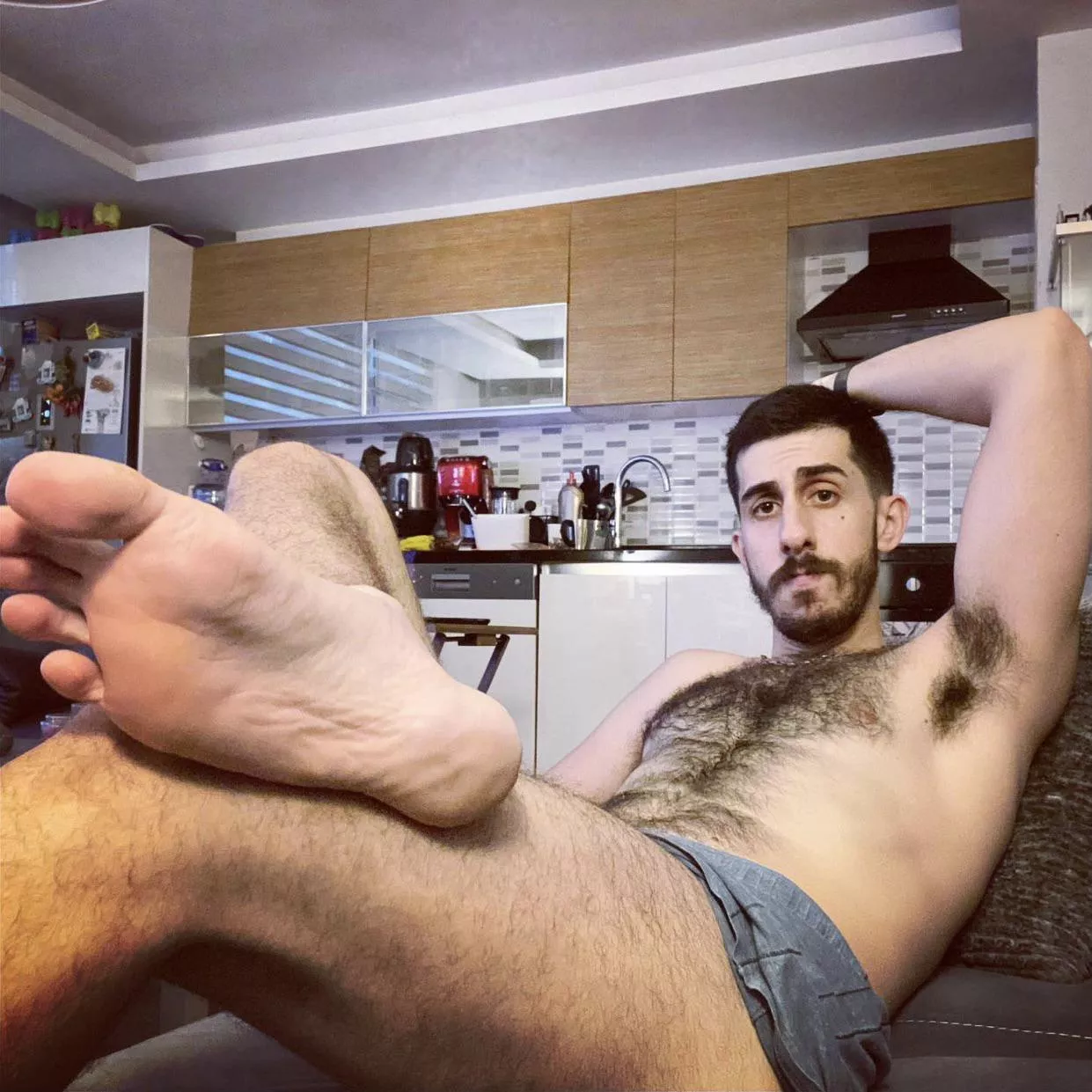 What’s the first thing you’d do with his feet?