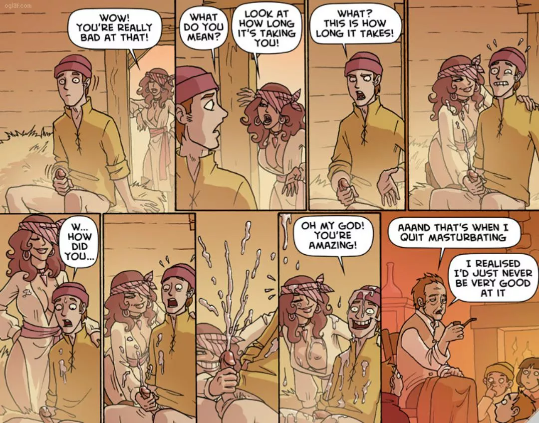 When her hands work better than yours. cred: Oglaf.com