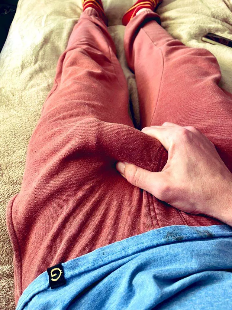 When no matter what kind of sweatpants you buy your dick still shows ðŸ¤¦â€â™‚ï¸