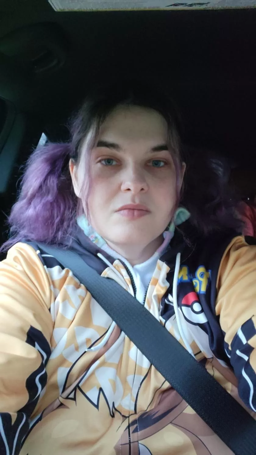 when you are just done with pretending put your hair in pigtails, wear your unicorn onsie and throw a eevee coat over it to go to the store. no fucks given