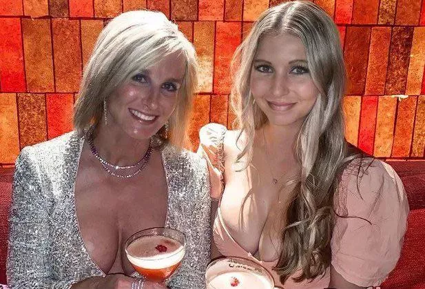 Which are you taking home after drinks? Mom[48] Daughter [24]