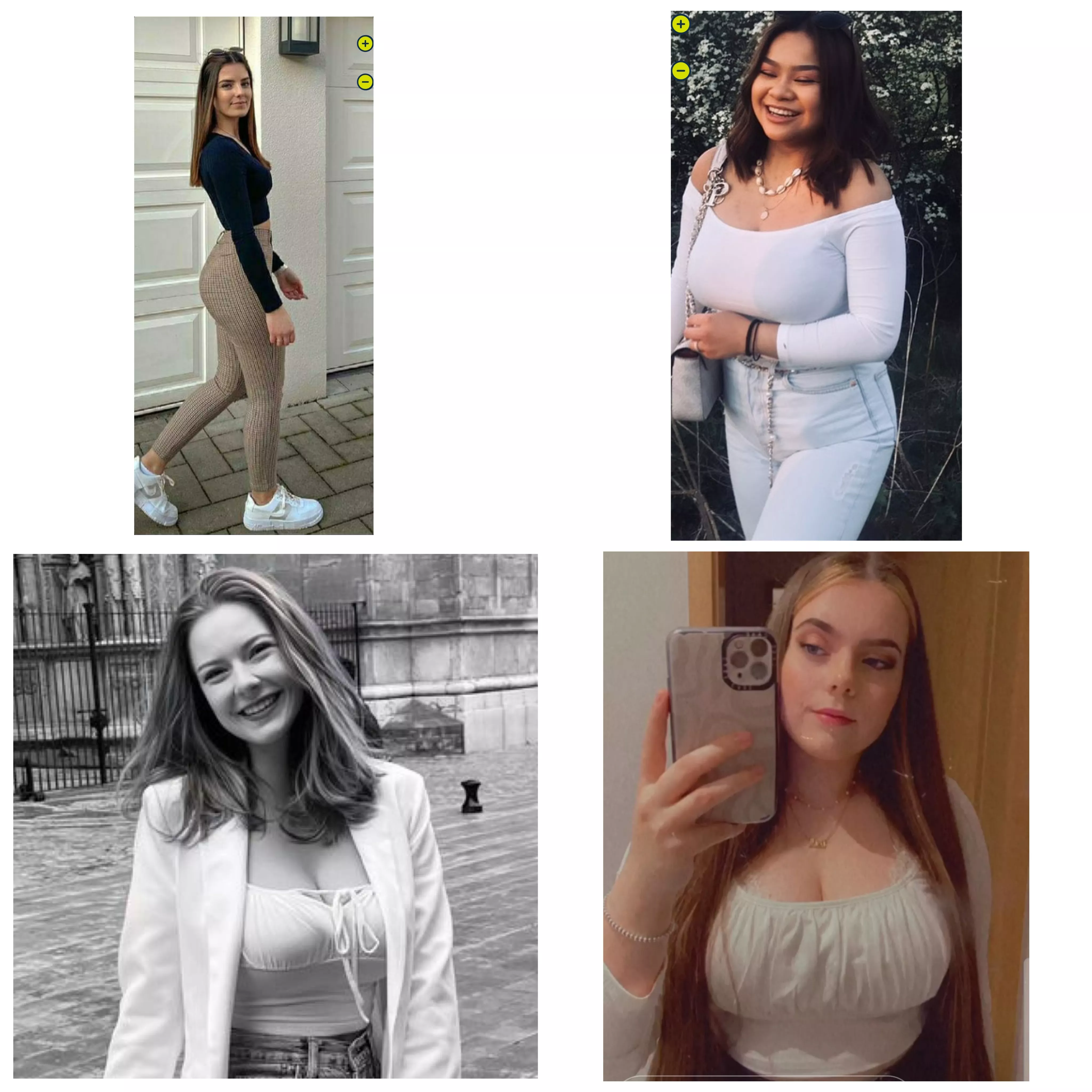 which girl deserved your cum? and who has the best tits?