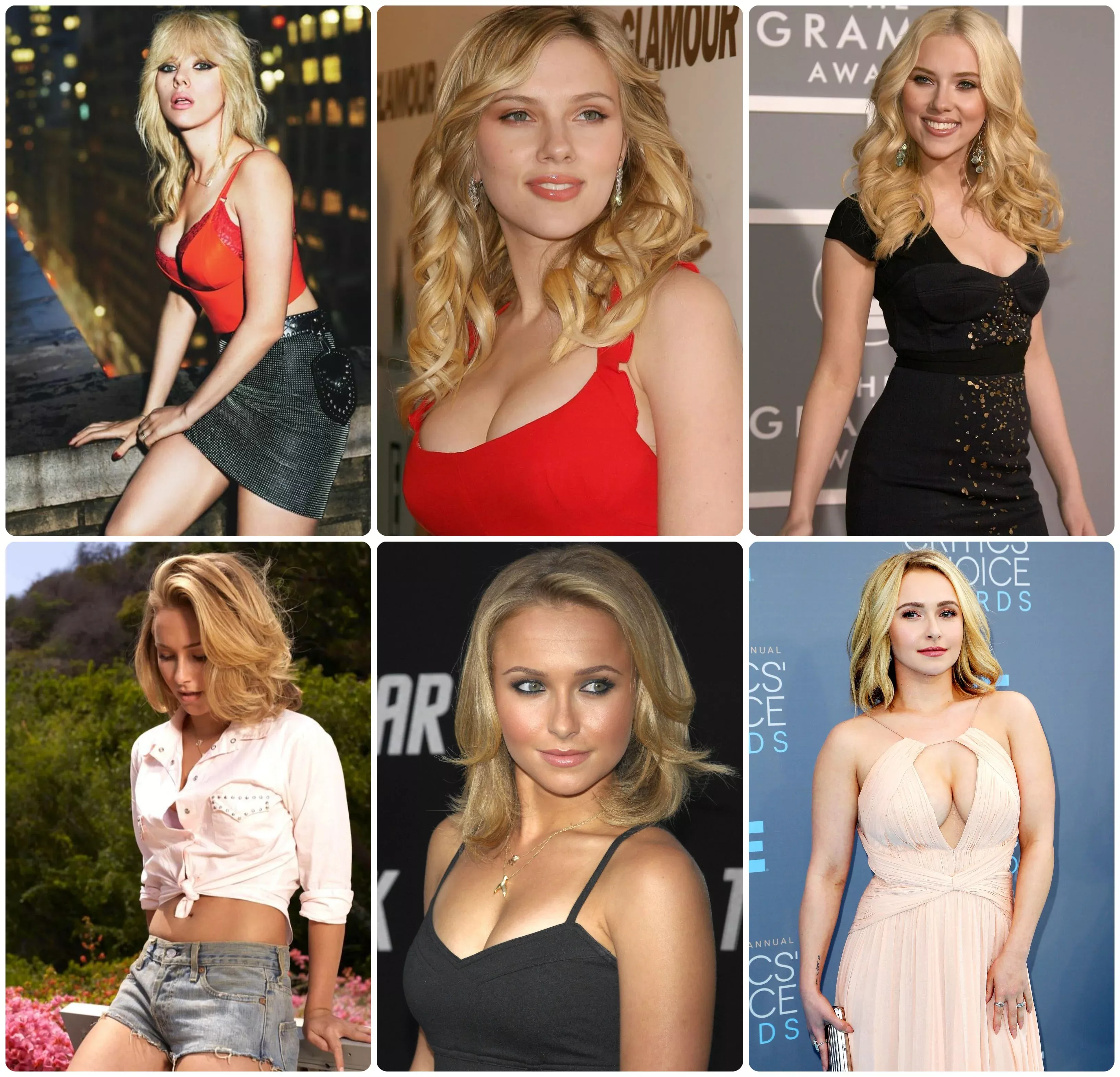 Which one would you have tied up and ball gagged in your bdsm dungeon and anal fuck? Scarlett Johannson or Hayden Panettiere? Explain your choices in the comments.