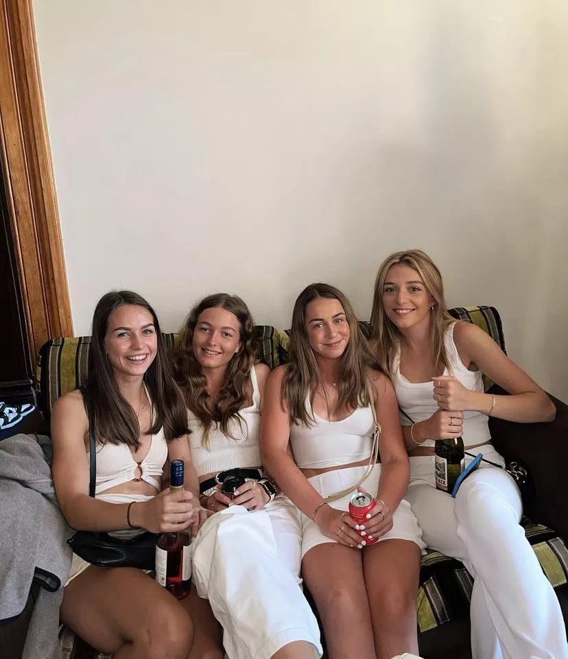 Which slut are you fucking on the flat couch? (They’re all 18)