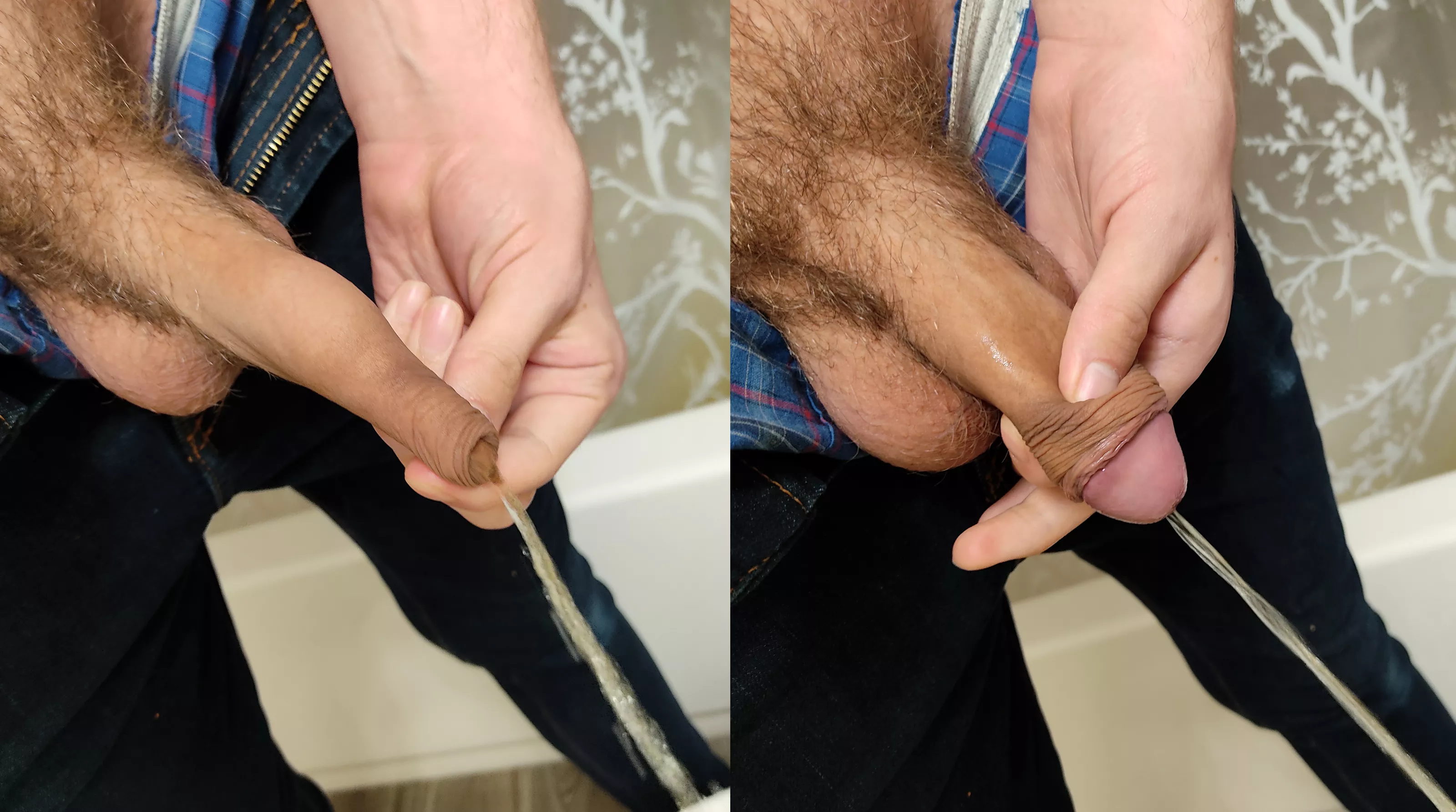 Which way would you prefer I piss in your mouth?