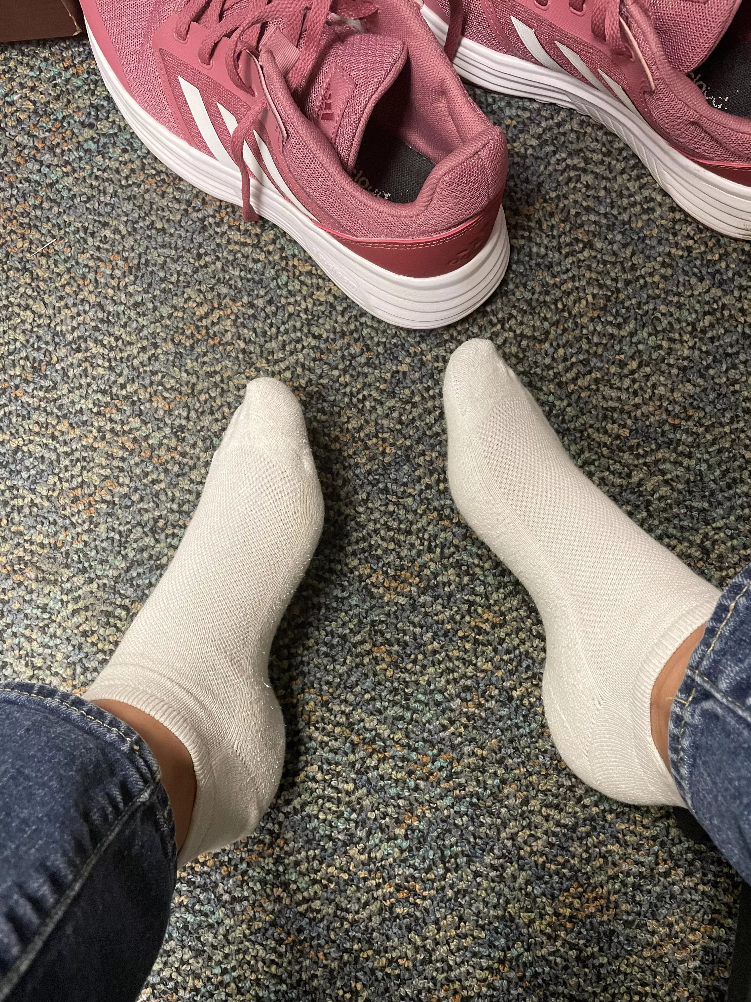 White ankle sock kinda day.