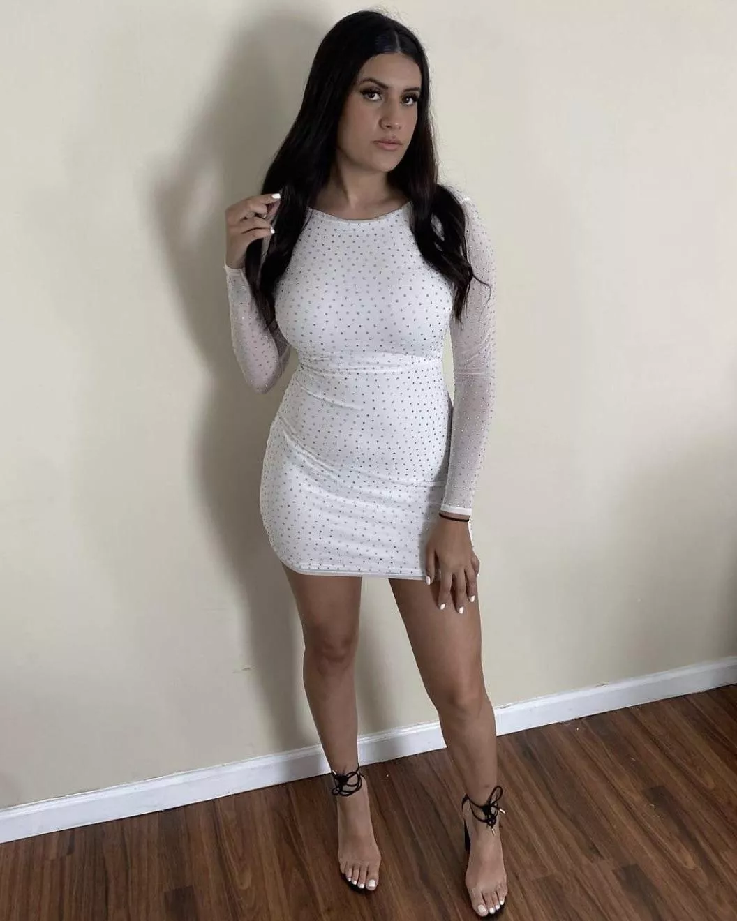 White dress