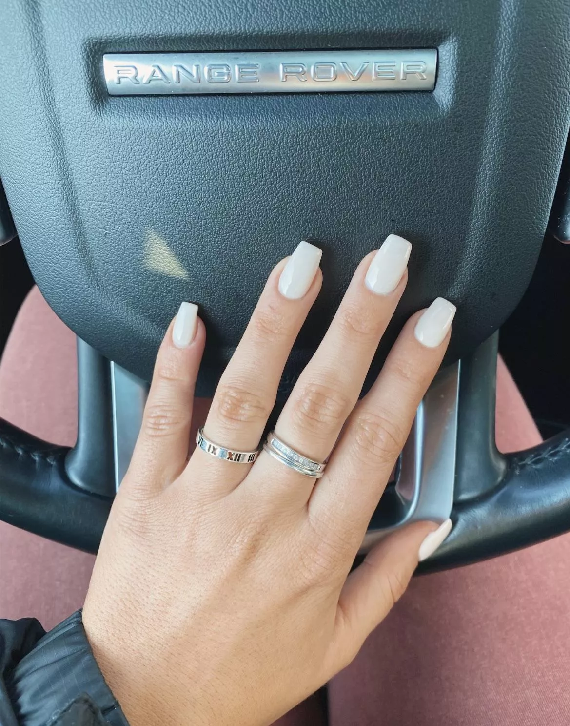 White, innocent nails