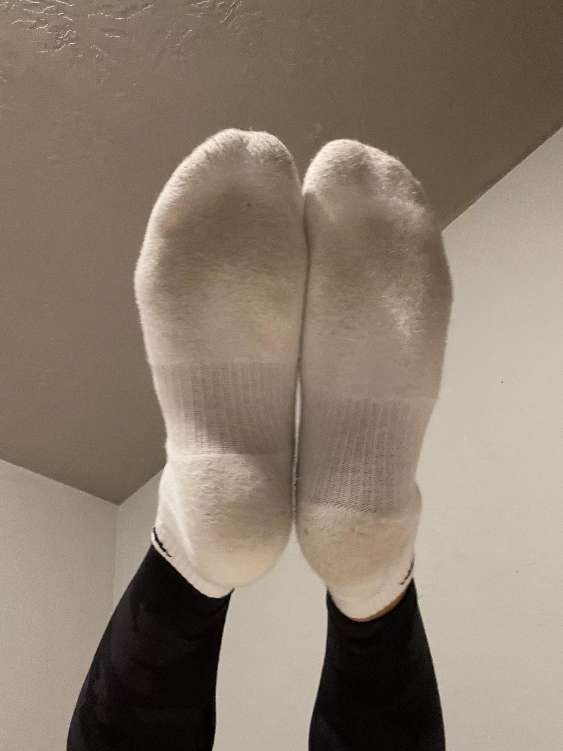 White Nike ankle socks 🥰