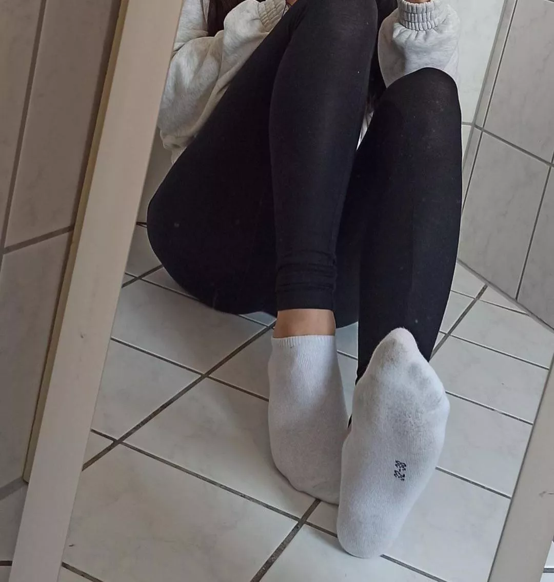 white socks