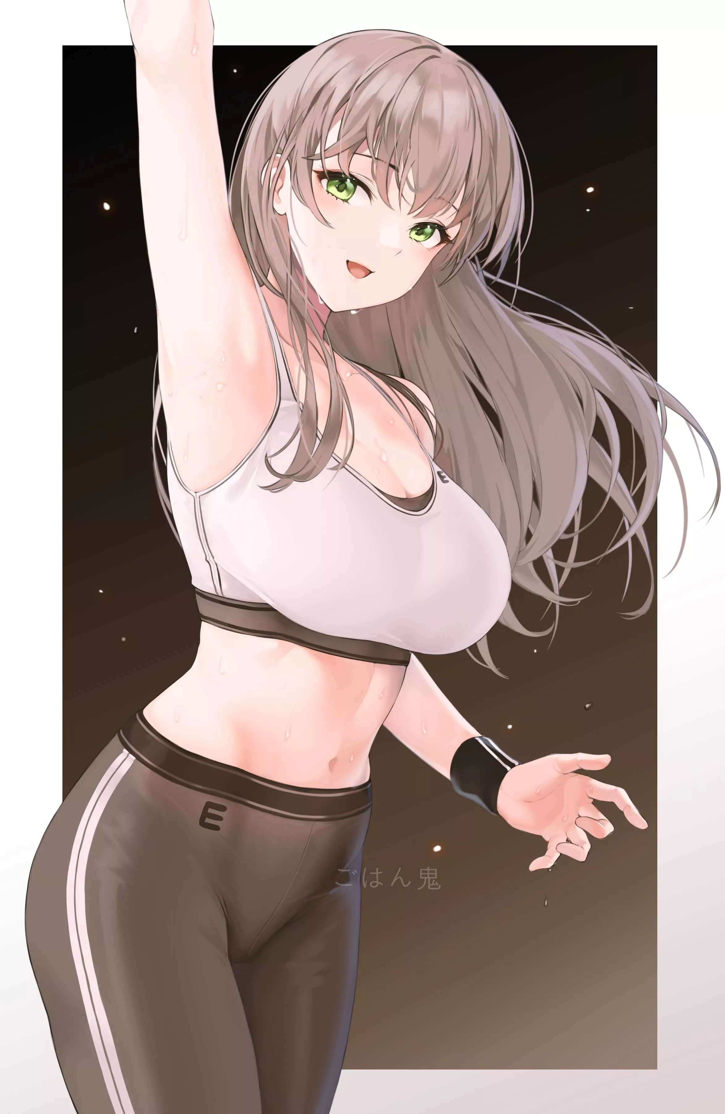 White Sports Bra [Original]