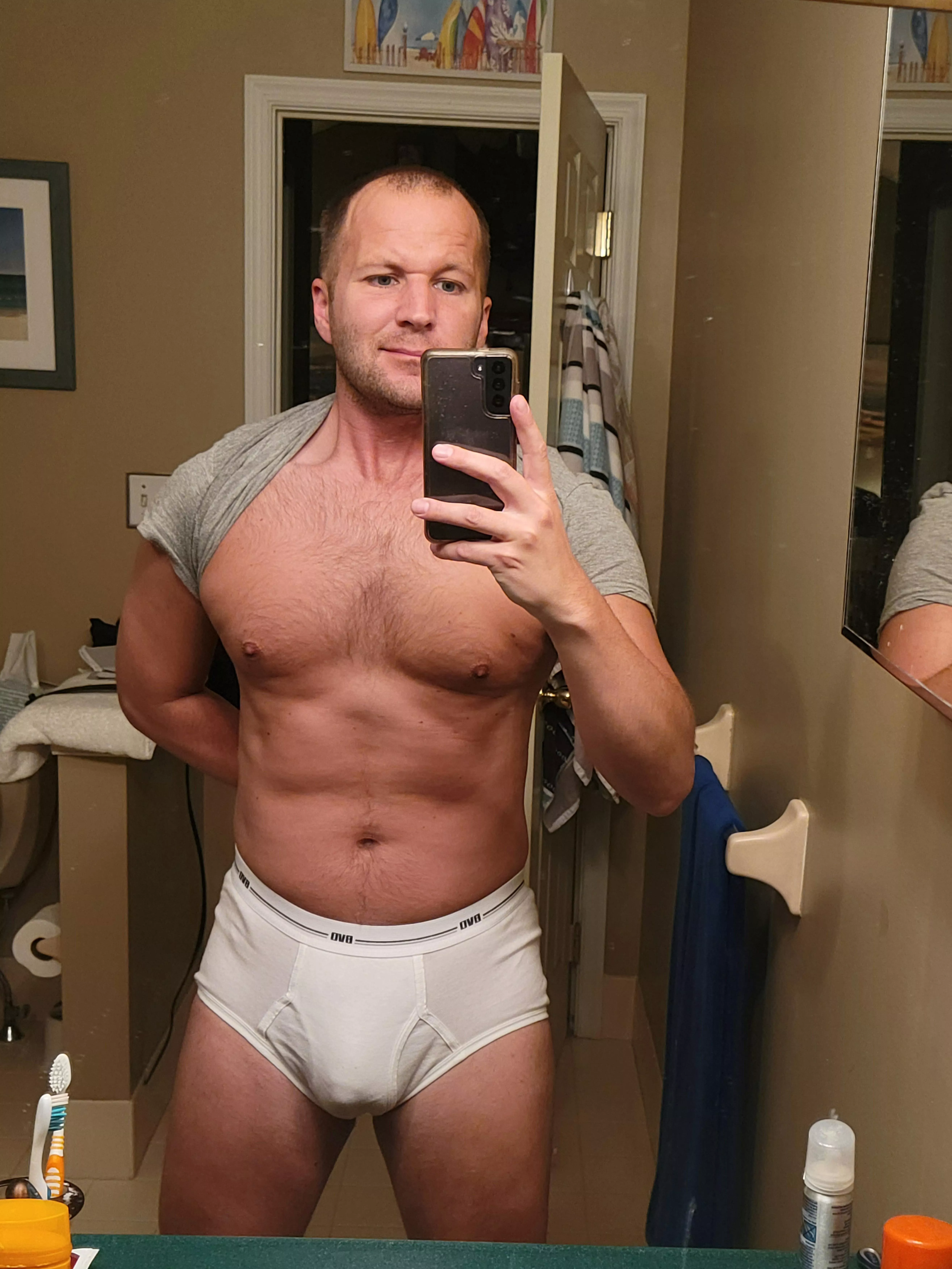 who has ever seen a dad in briefs after a long day? [36]