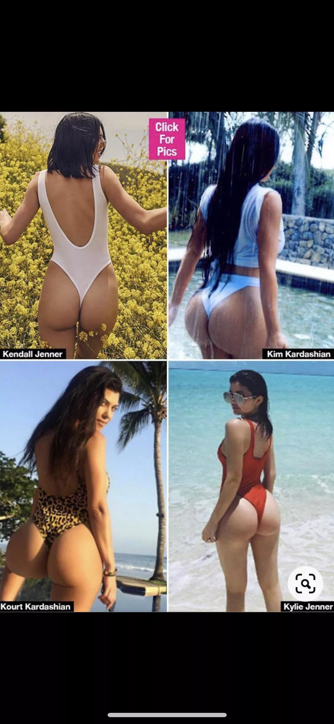 WHO has the best ass?