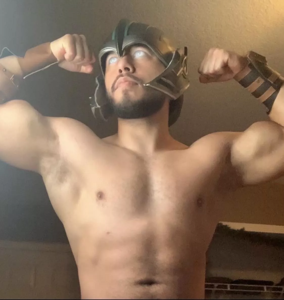 Who here would worship my Godly muscles?