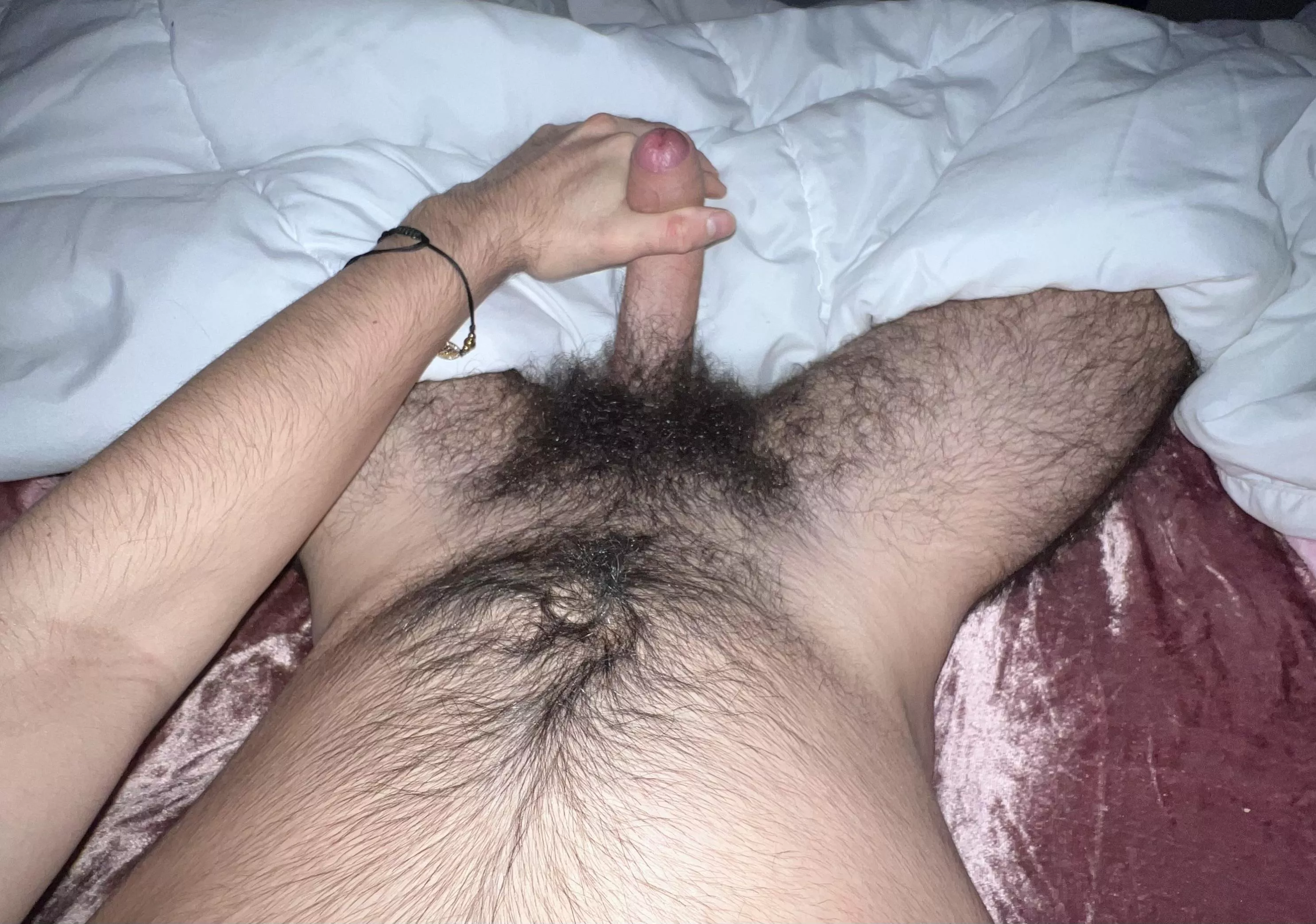 who likes a hairy uncut cock?