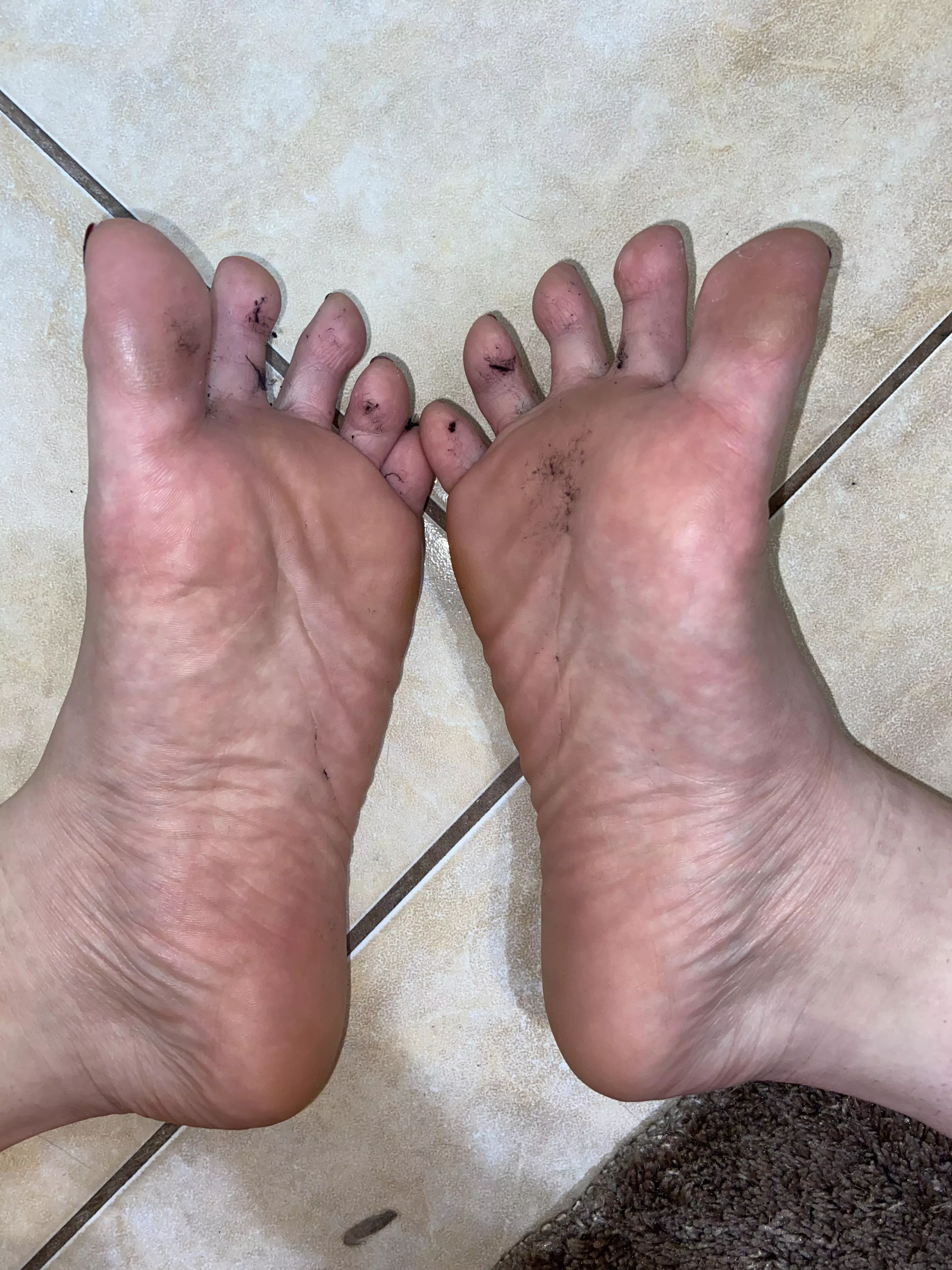 Who loves sweaty soles?