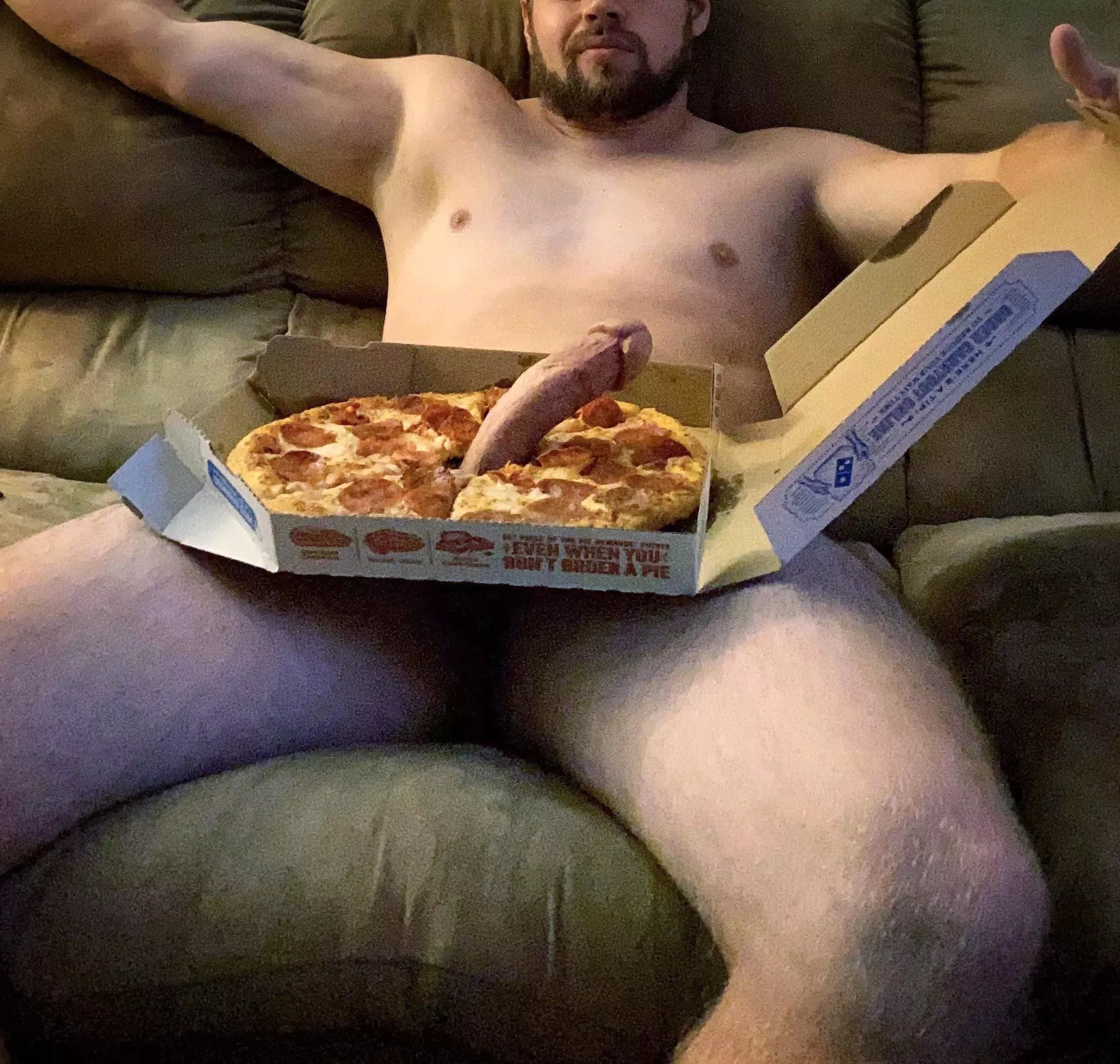 Who ordered the pizza with extra sausage😏 [36]