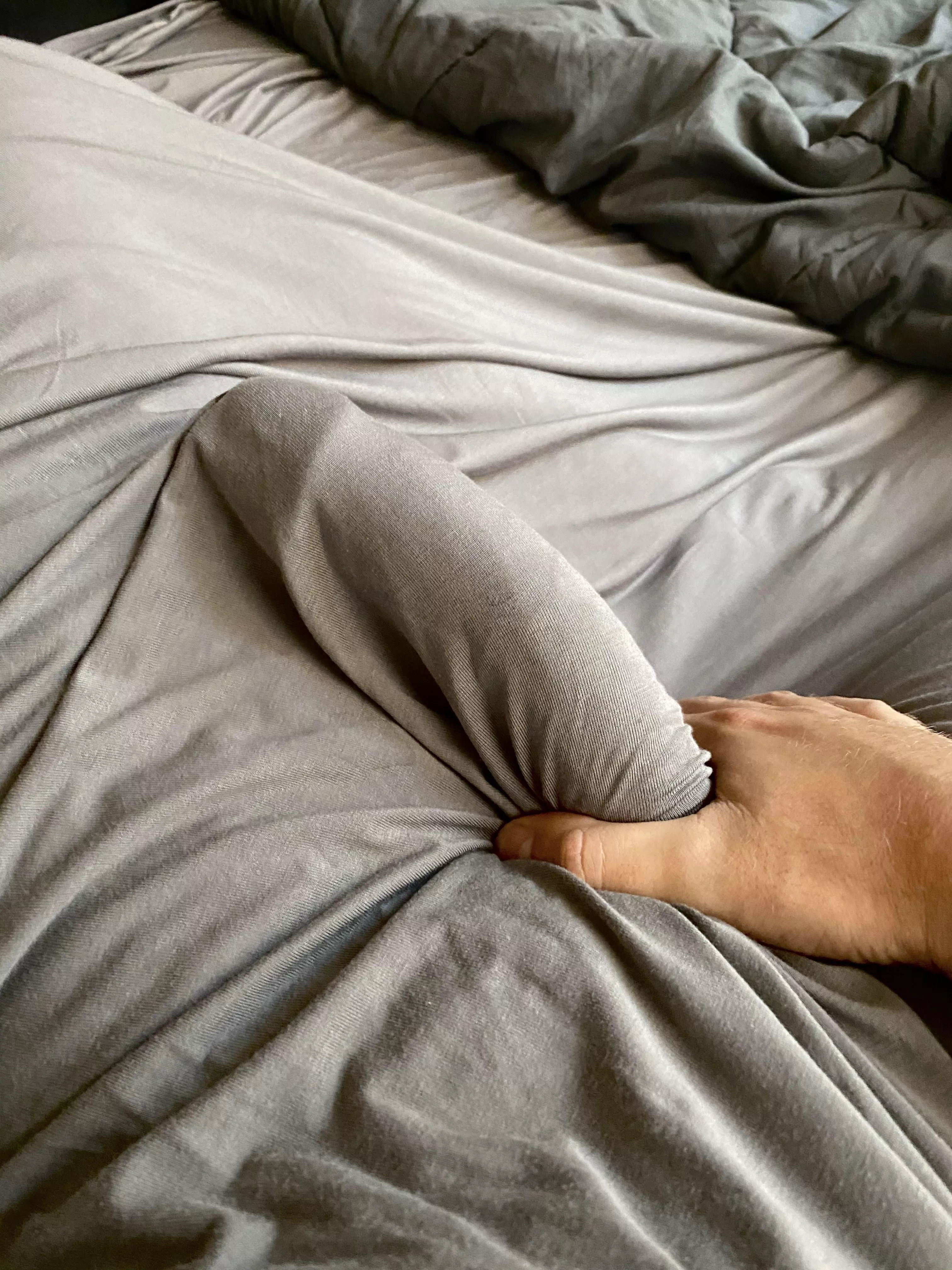 Who wants in these sheets this morning?