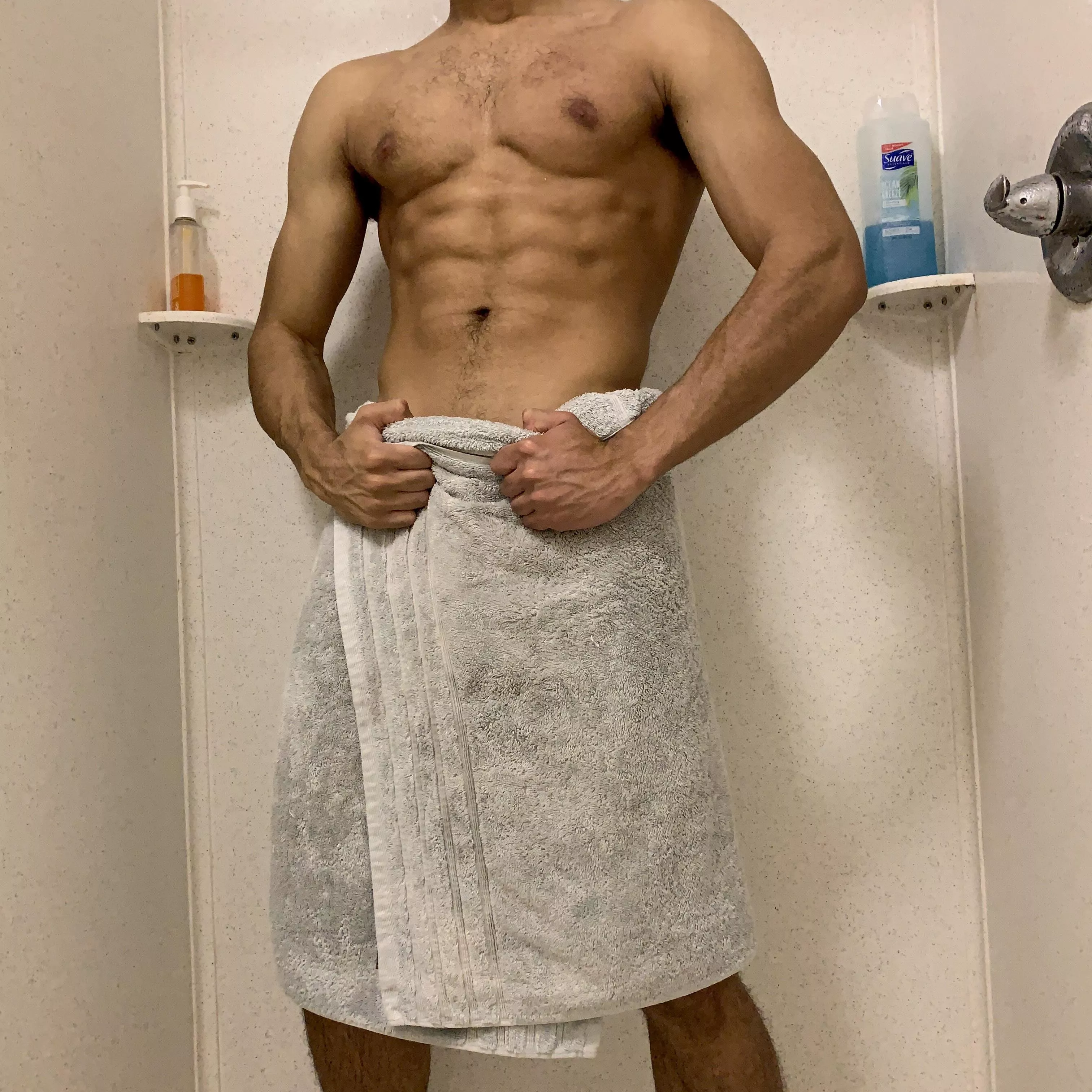 Who wants me to drop the towel? 😈