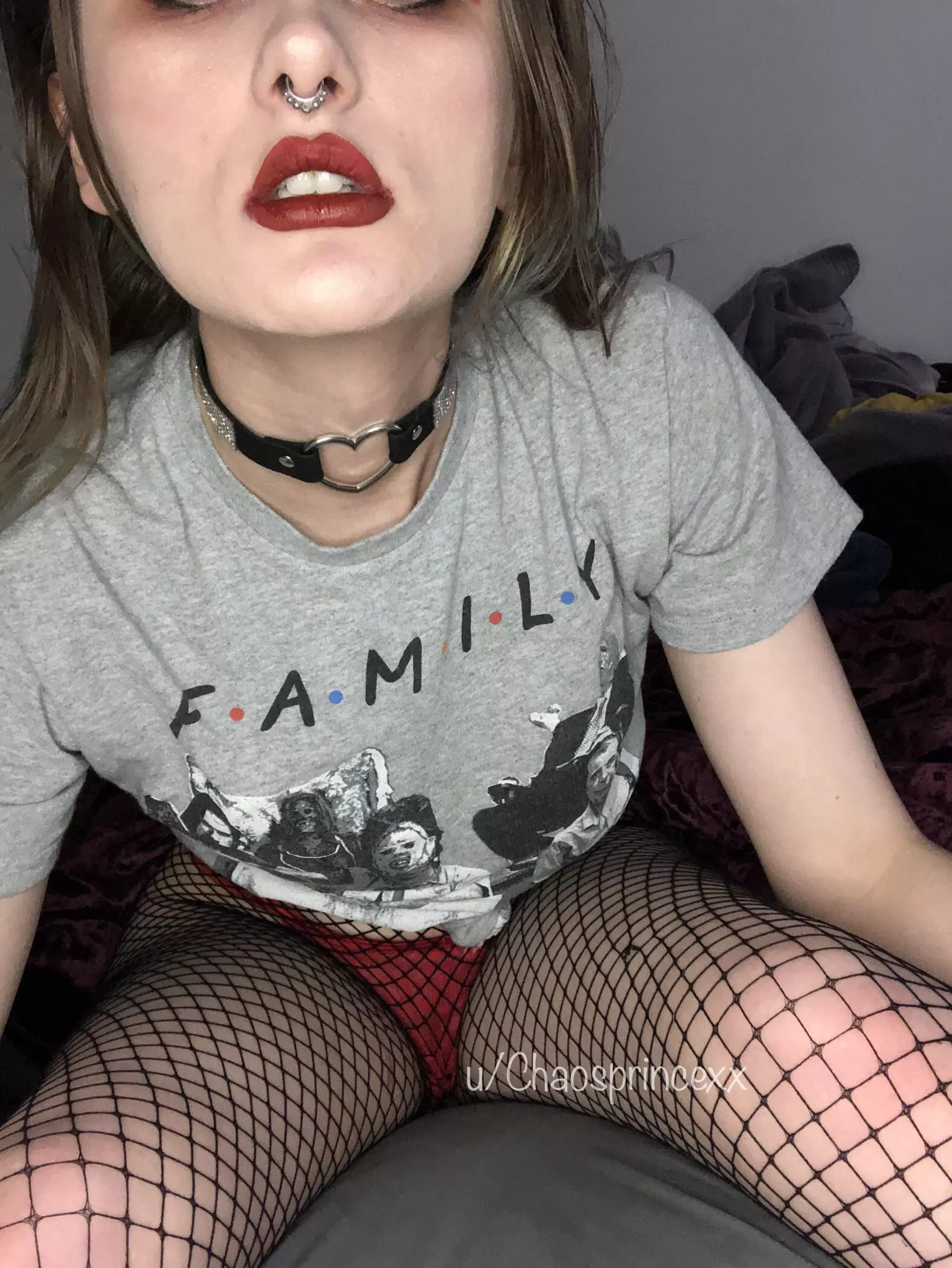 Who wants to fuck up my lipstick?