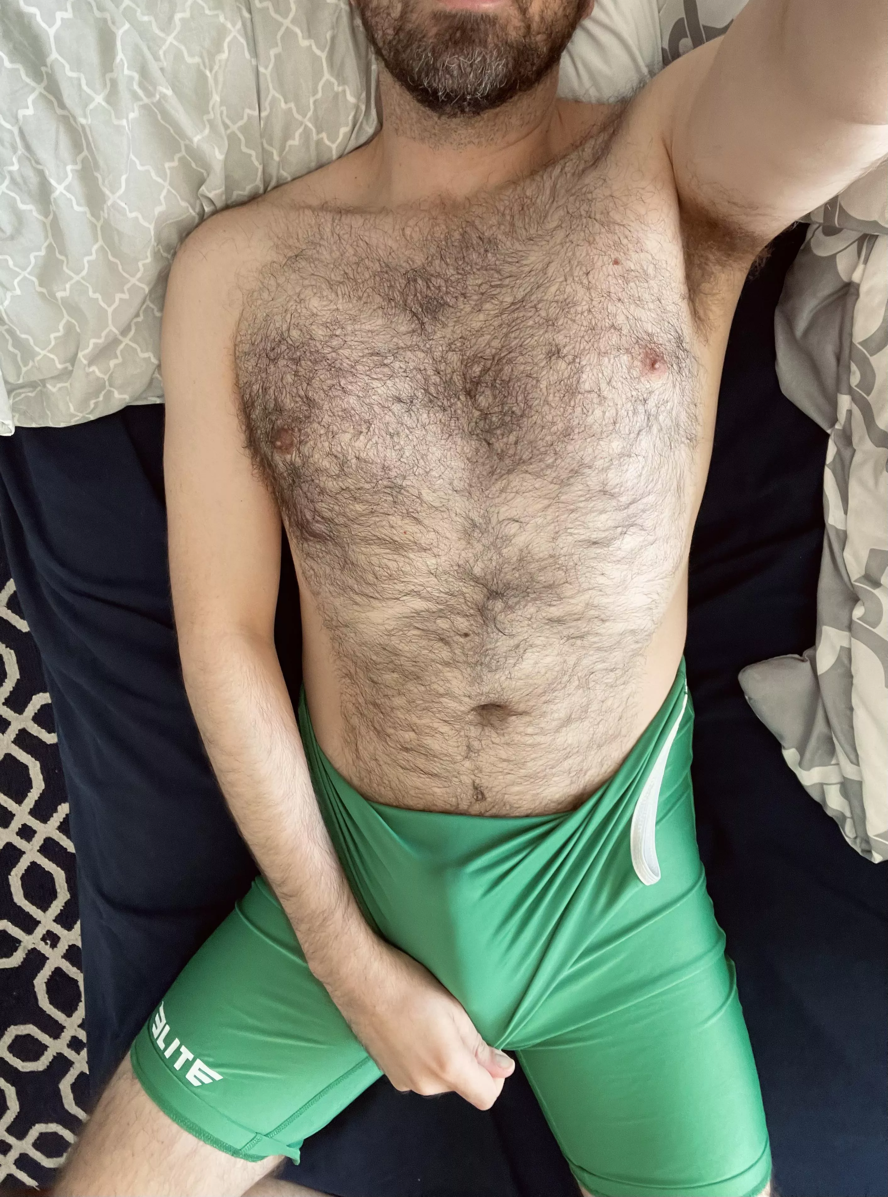 Who wants to wrestle around with daddy?