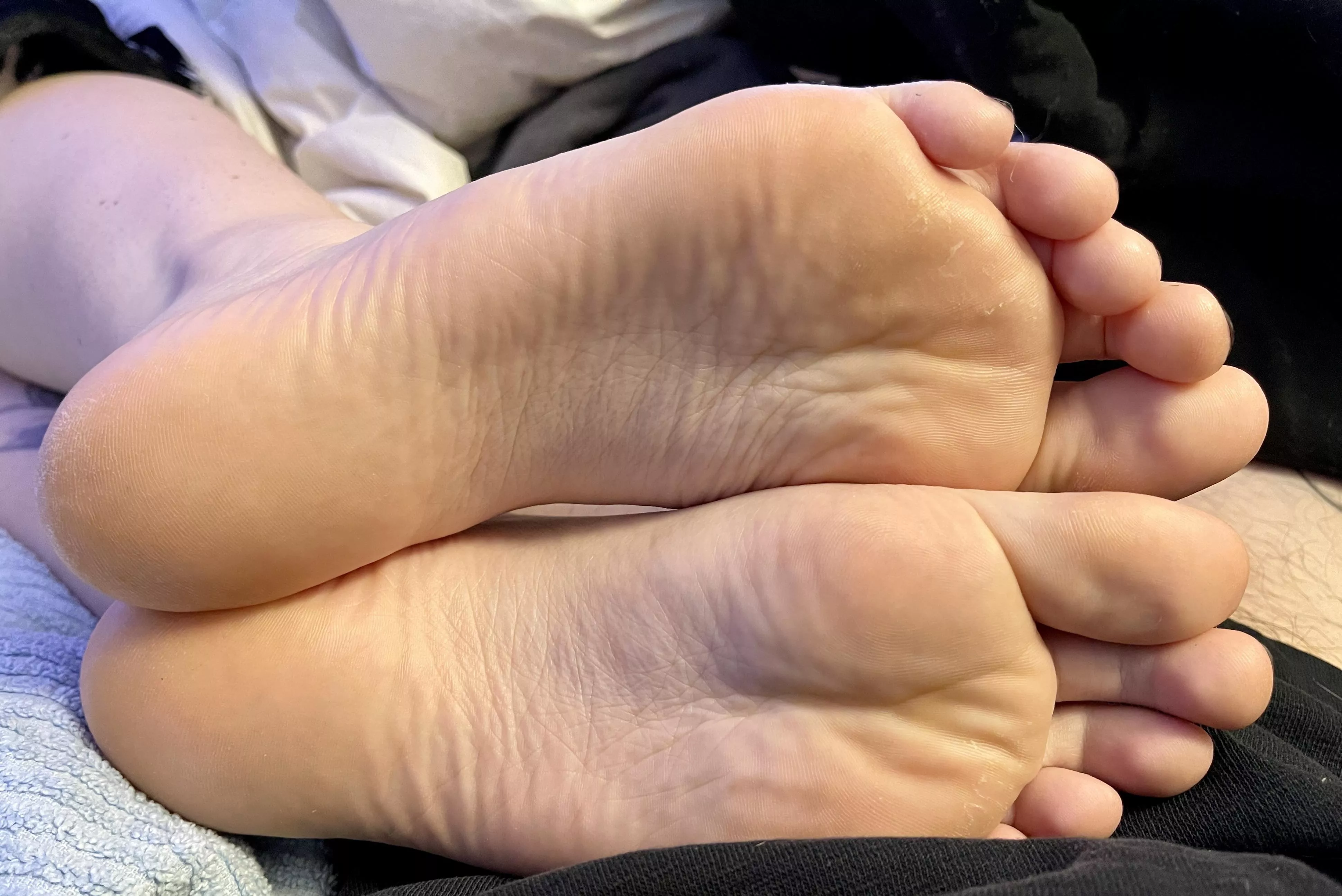 Who’s coming to worship my feet?