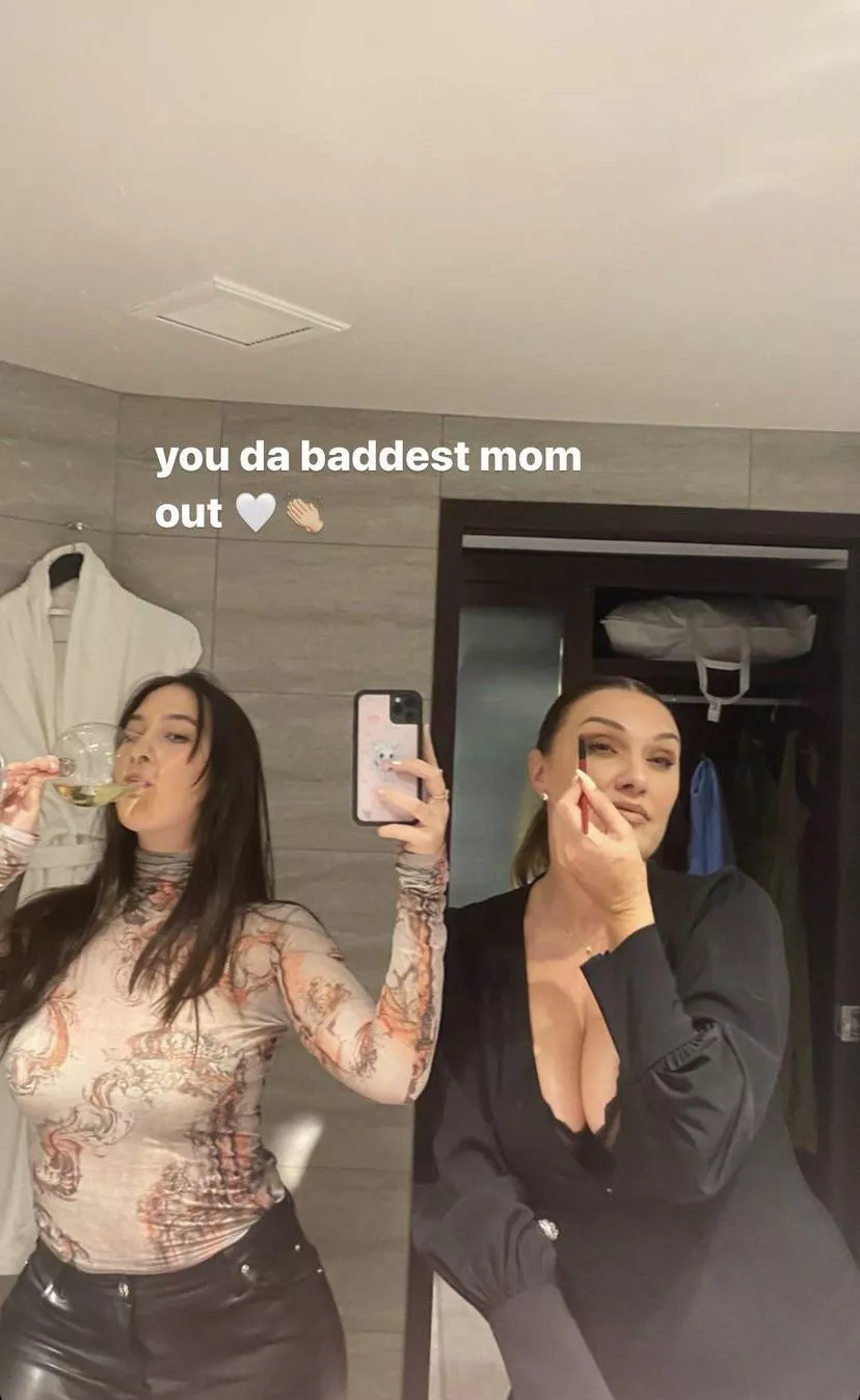 Who’s making you cum? The mom or her daughter?