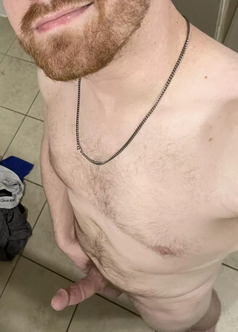 Who's trying to suck this ginger dick?