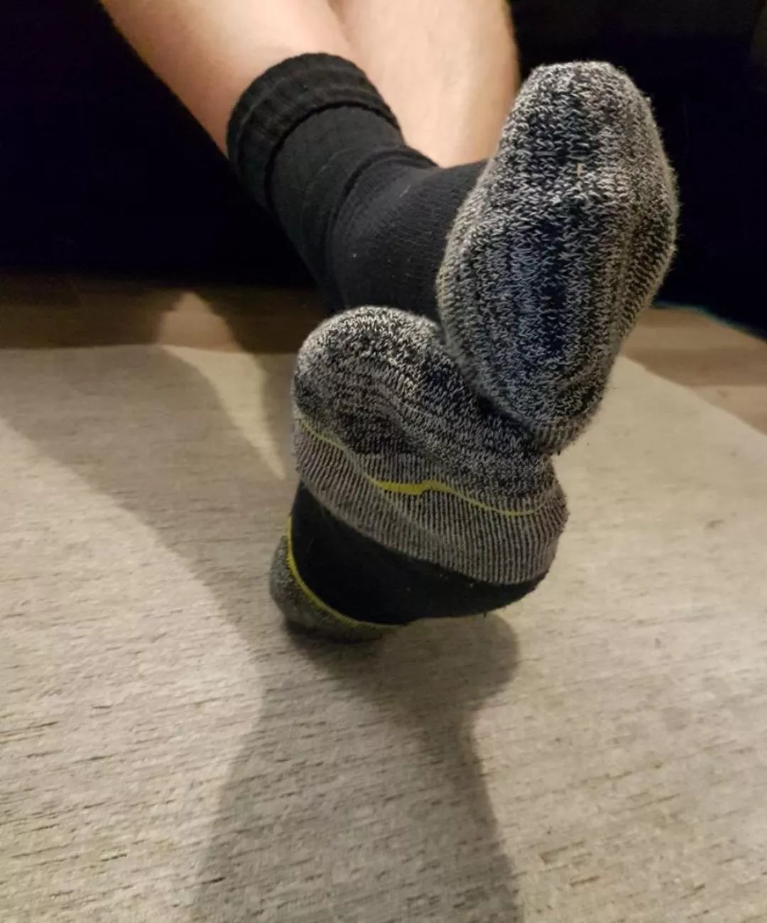 who's wants to see the socks come off? 😈