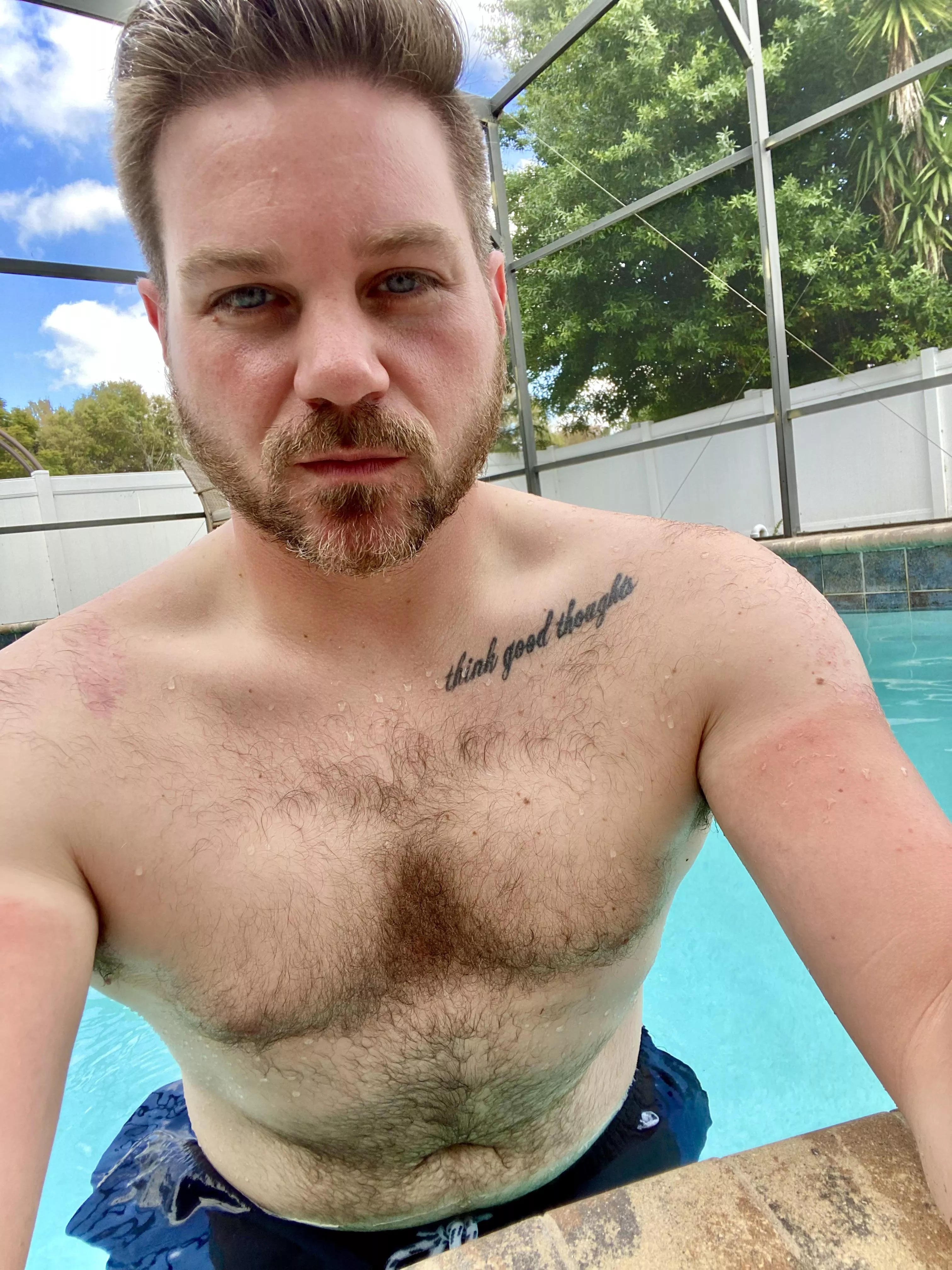 Why so serious? #poolday #gayman