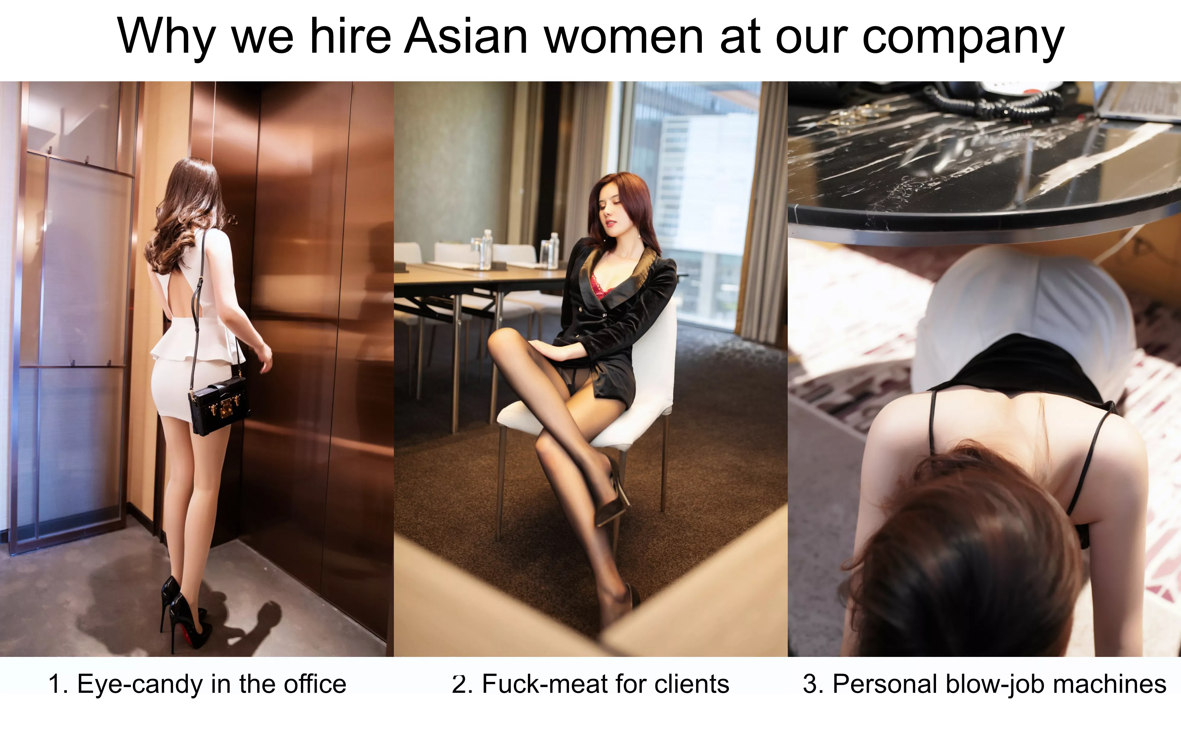 Why we hire asian women at our company