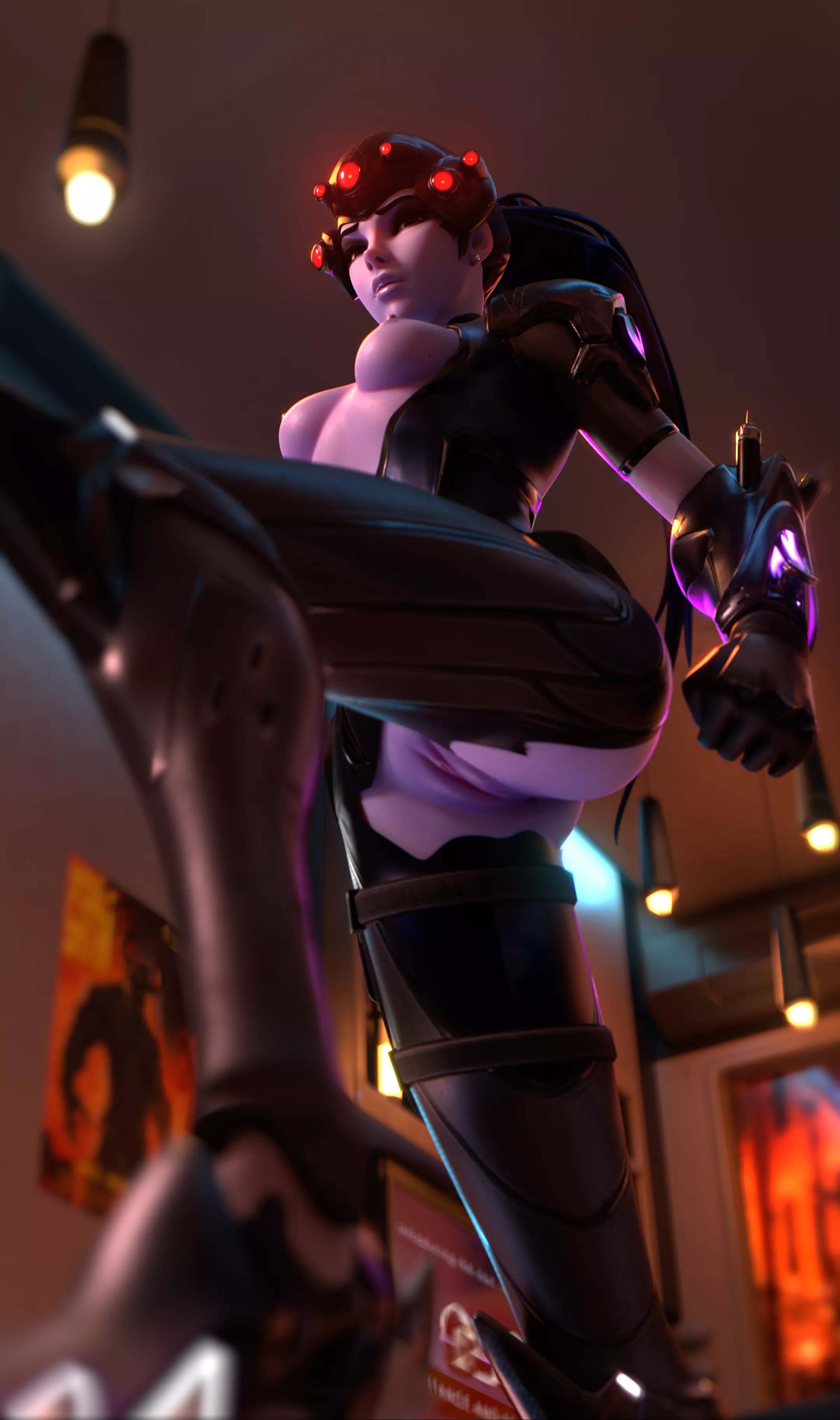 Widowmaker stepping on you (Symmitec)