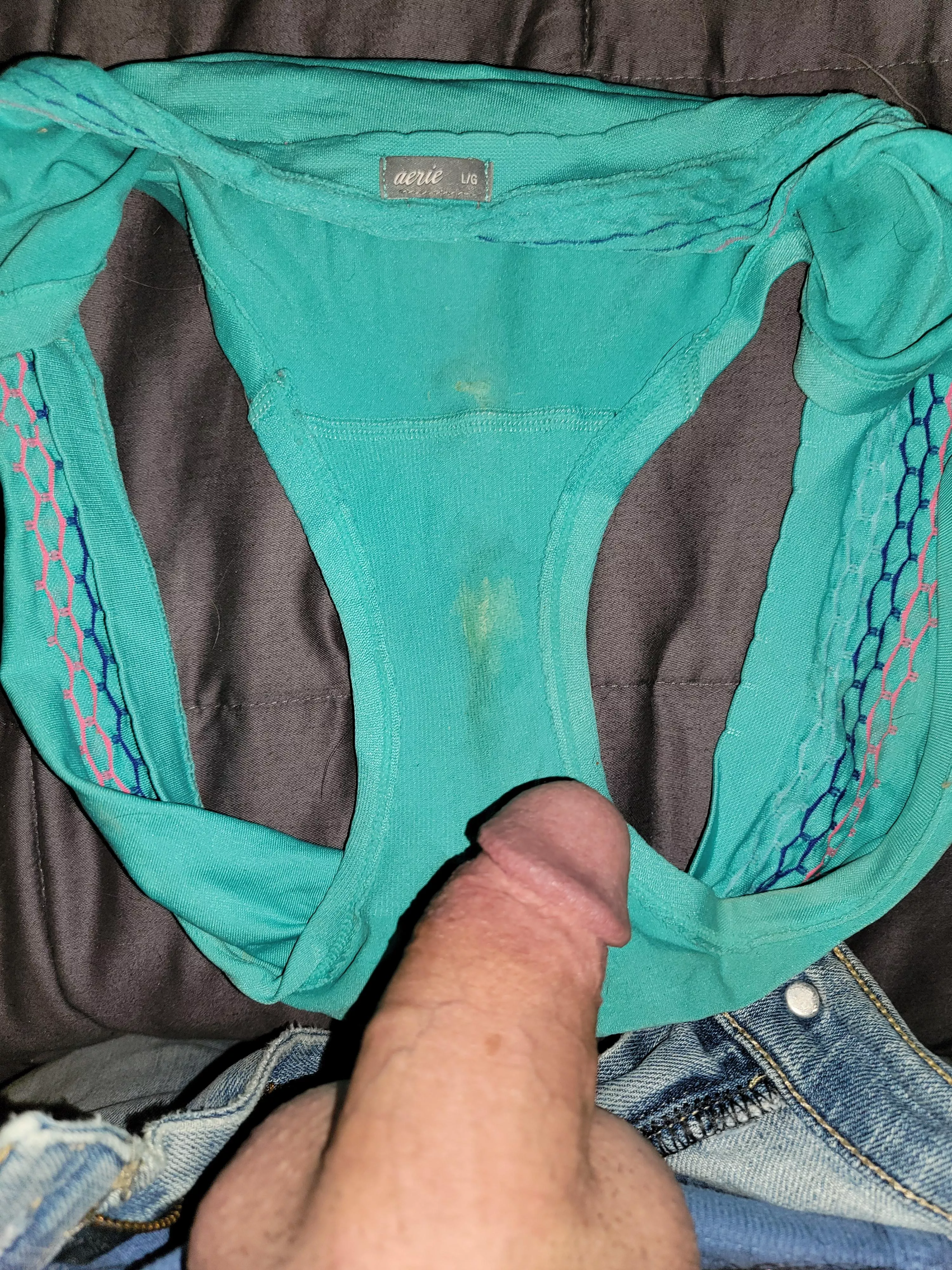 Wife left more dirty panties out for playing