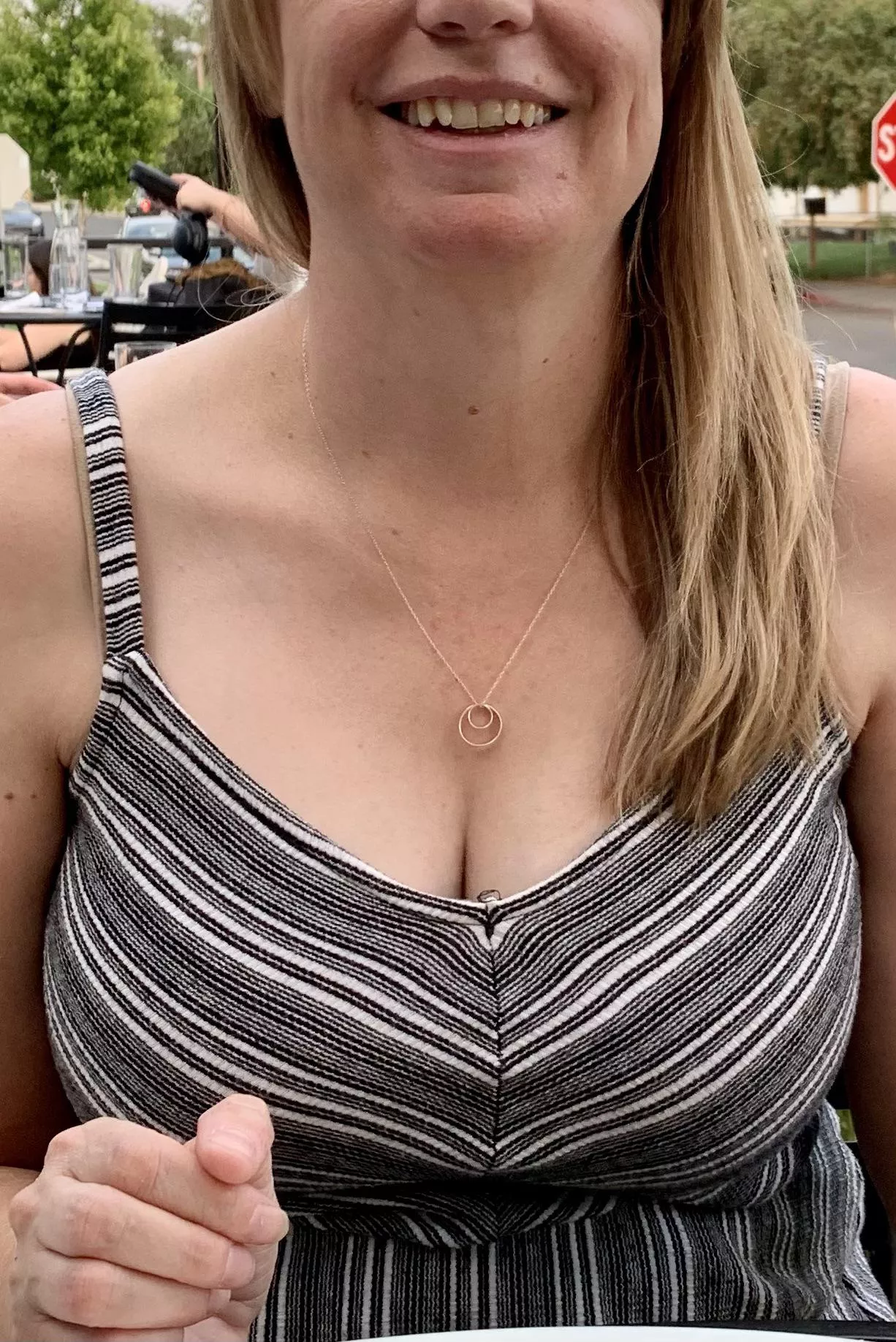 Wifeâ€™s cleavage