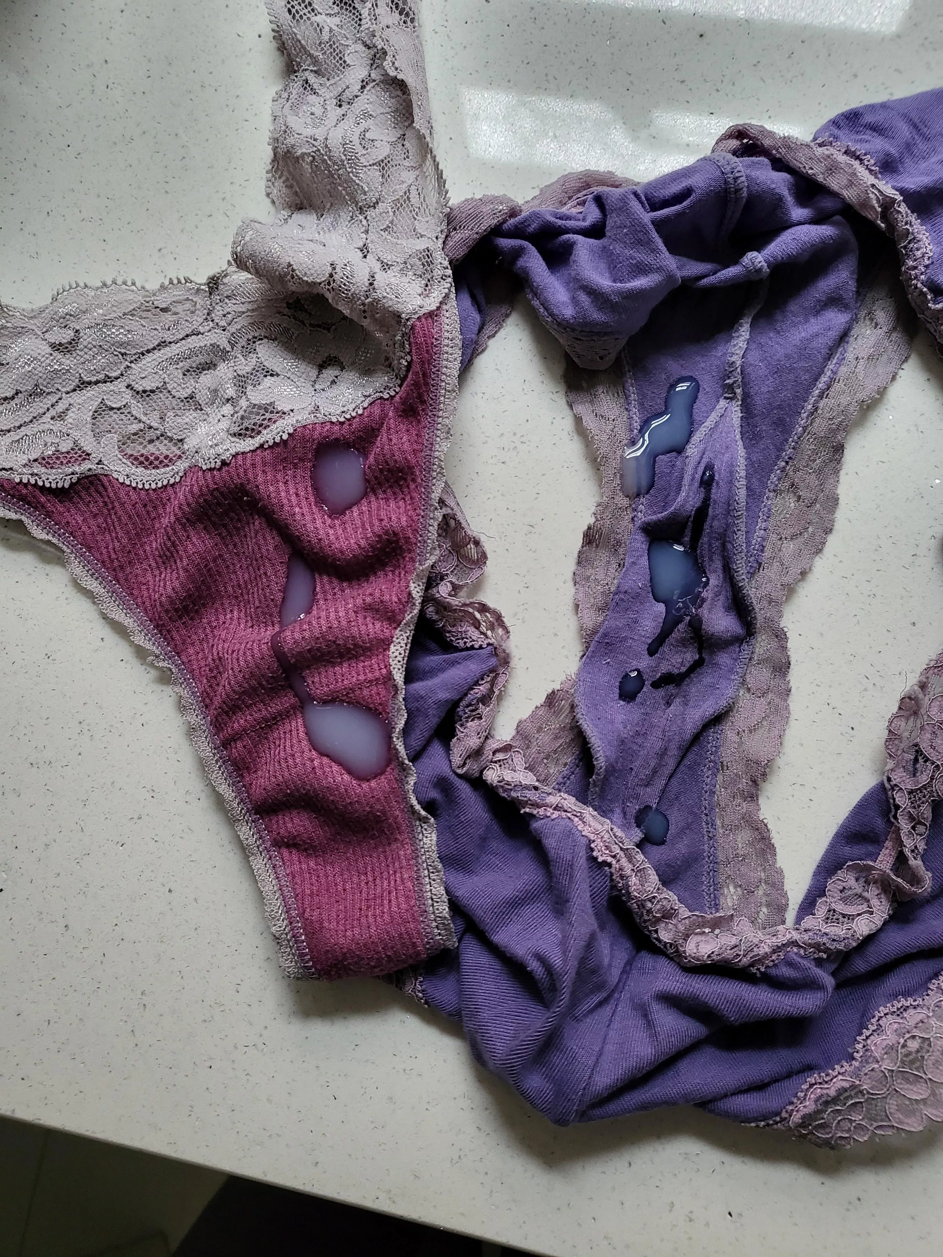 wife's panties! should I wear them now?!! 🤔