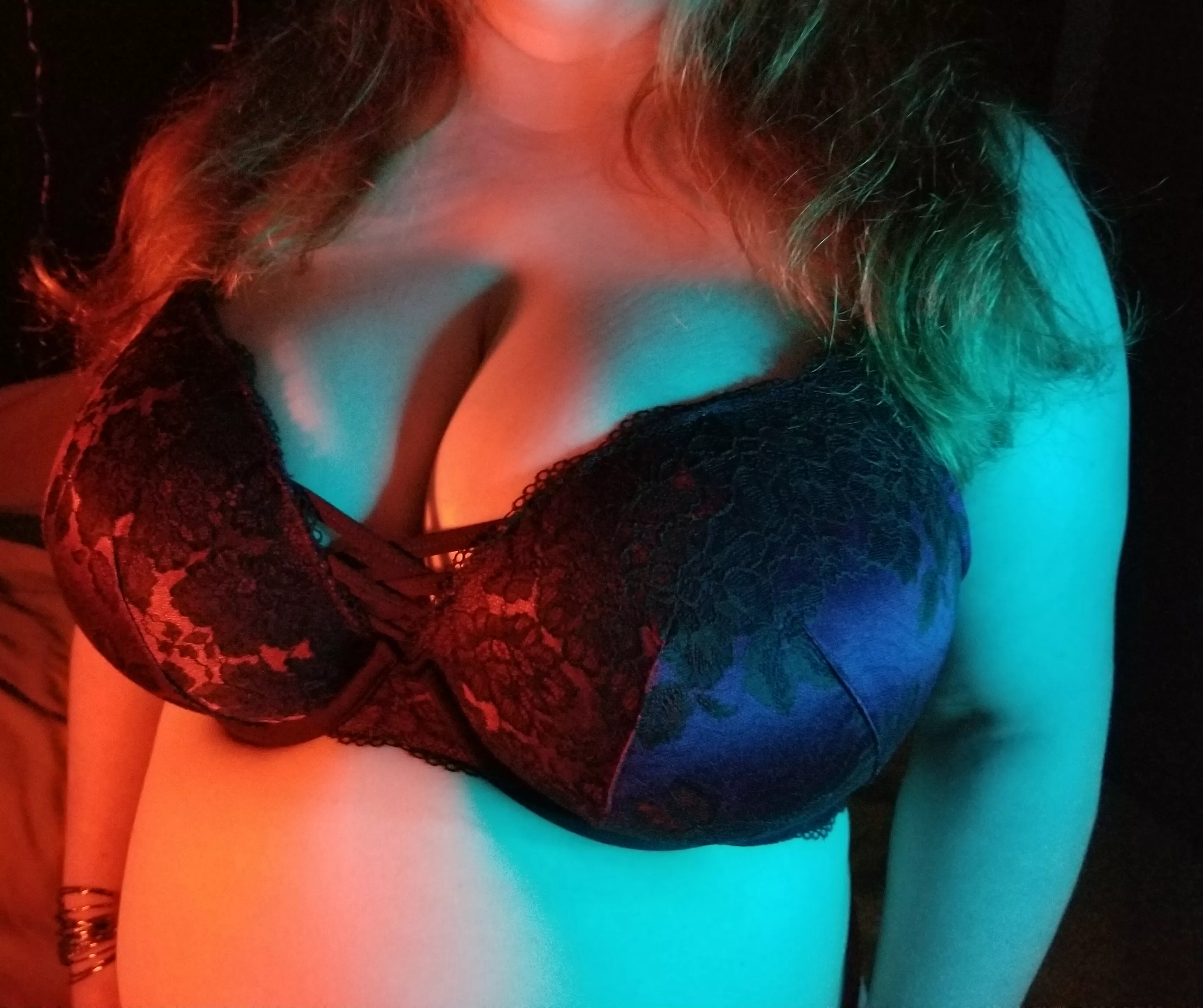 Wild new lights and a lacey new bra