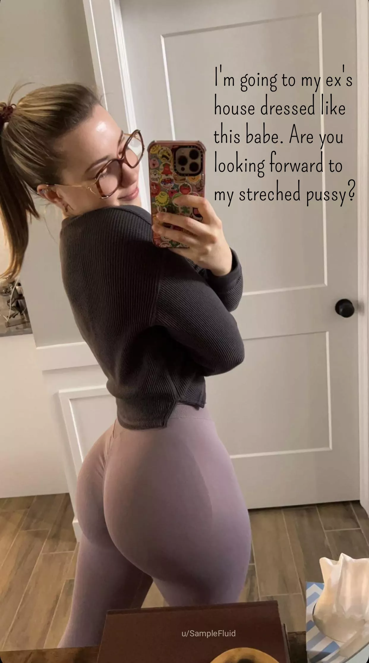 With an ass like that she had to be shared and who better than her ex with a bbc!